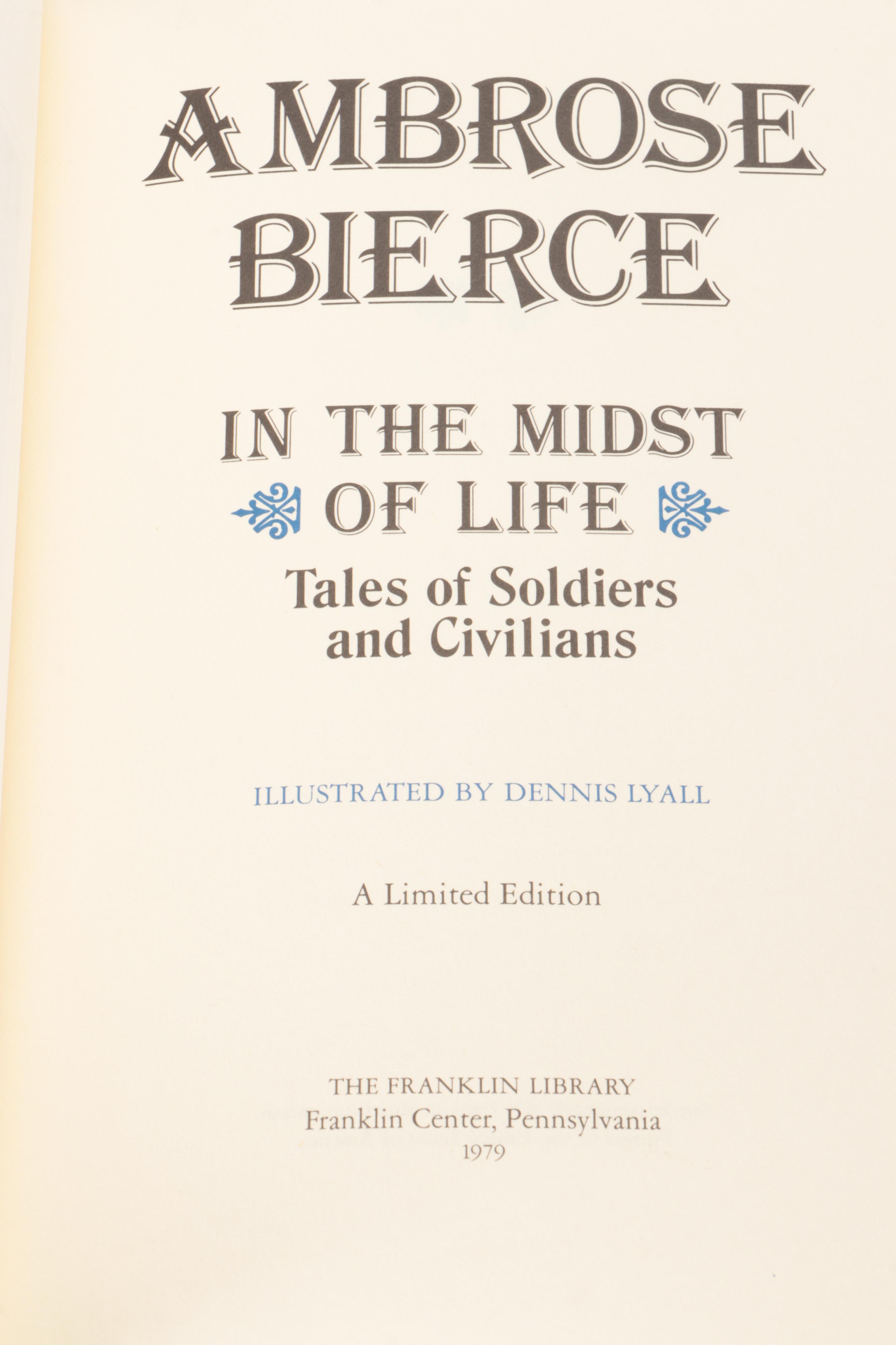 Franklin Library Dashiell Hammett, Dylan Thomas and More Short Story Collections
