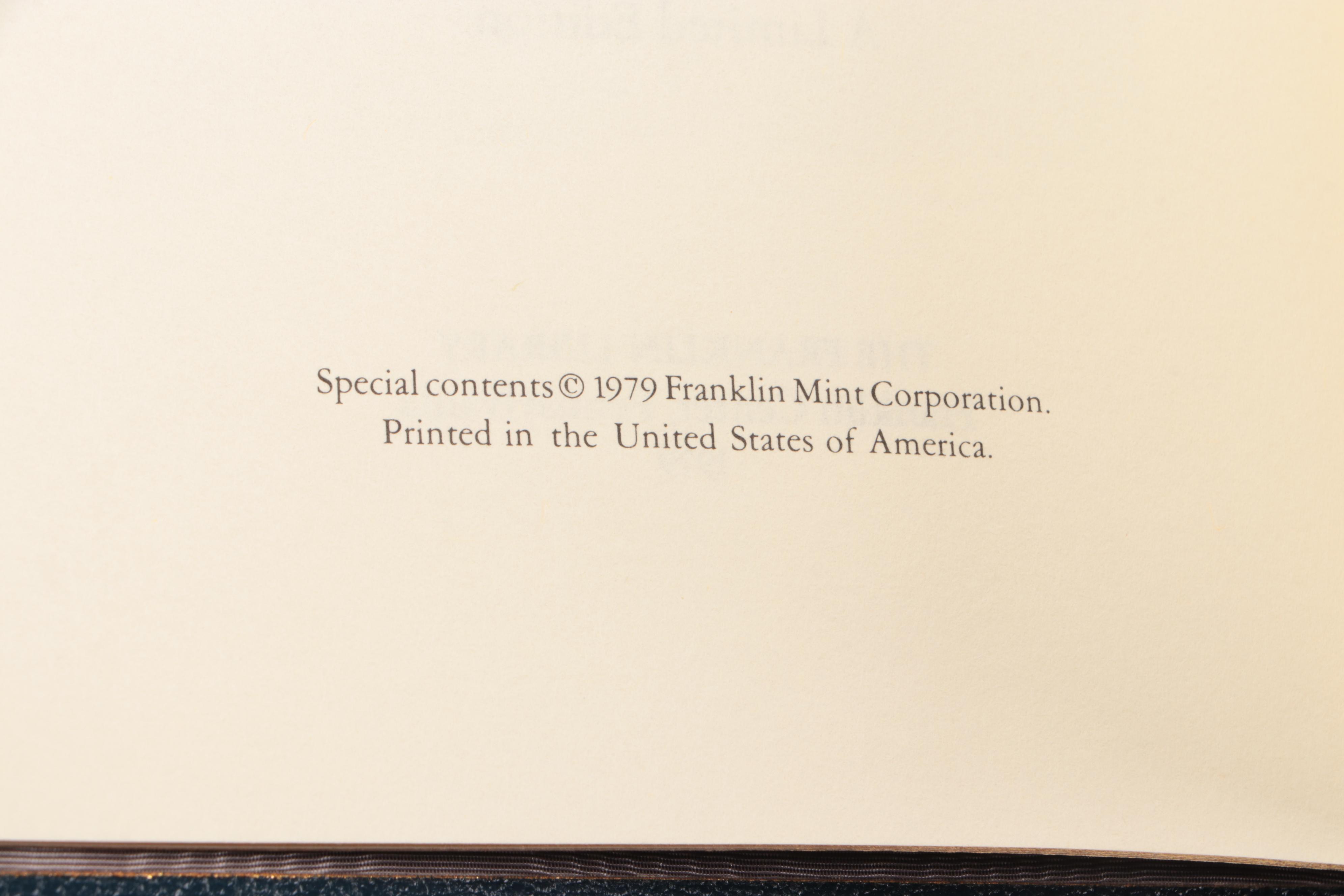 Franklin Library Dashiell Hammett, Dylan Thomas and More Short Story Collections