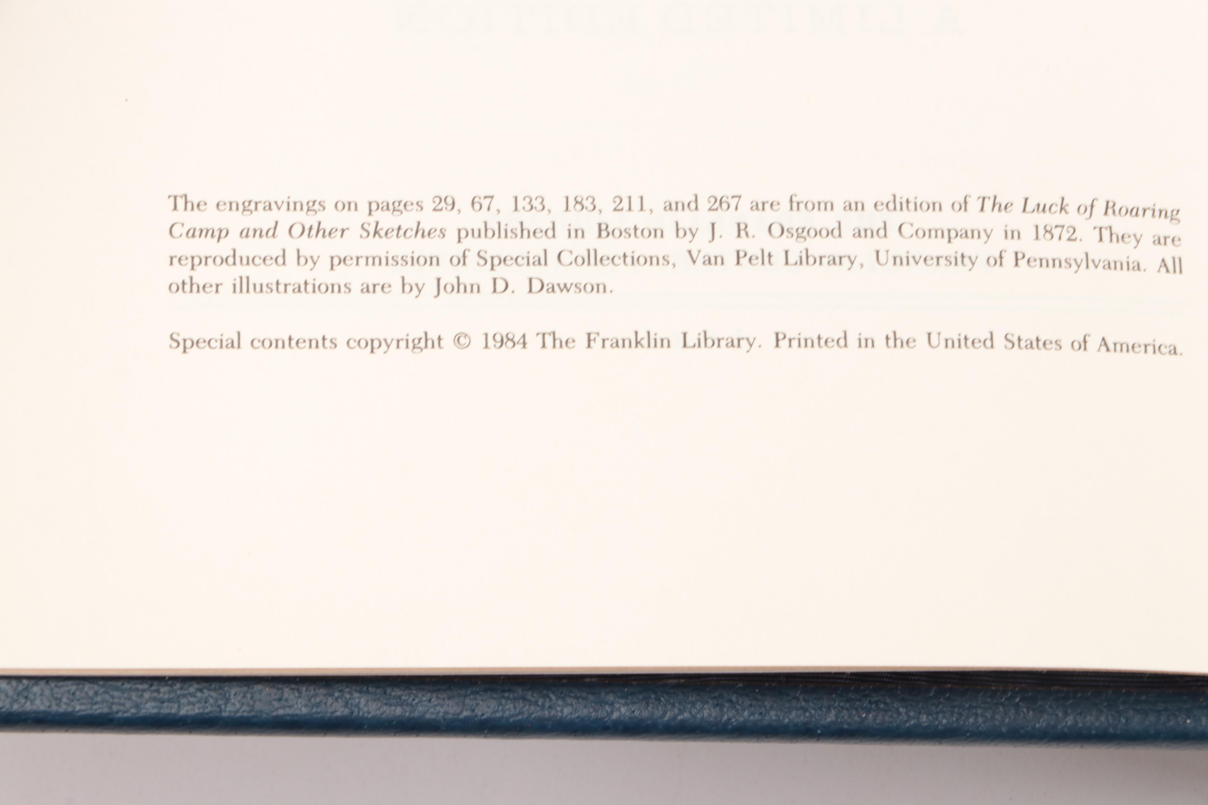 Franklin Library Dashiell Hammett, Dylan Thomas and More Short Story Collections