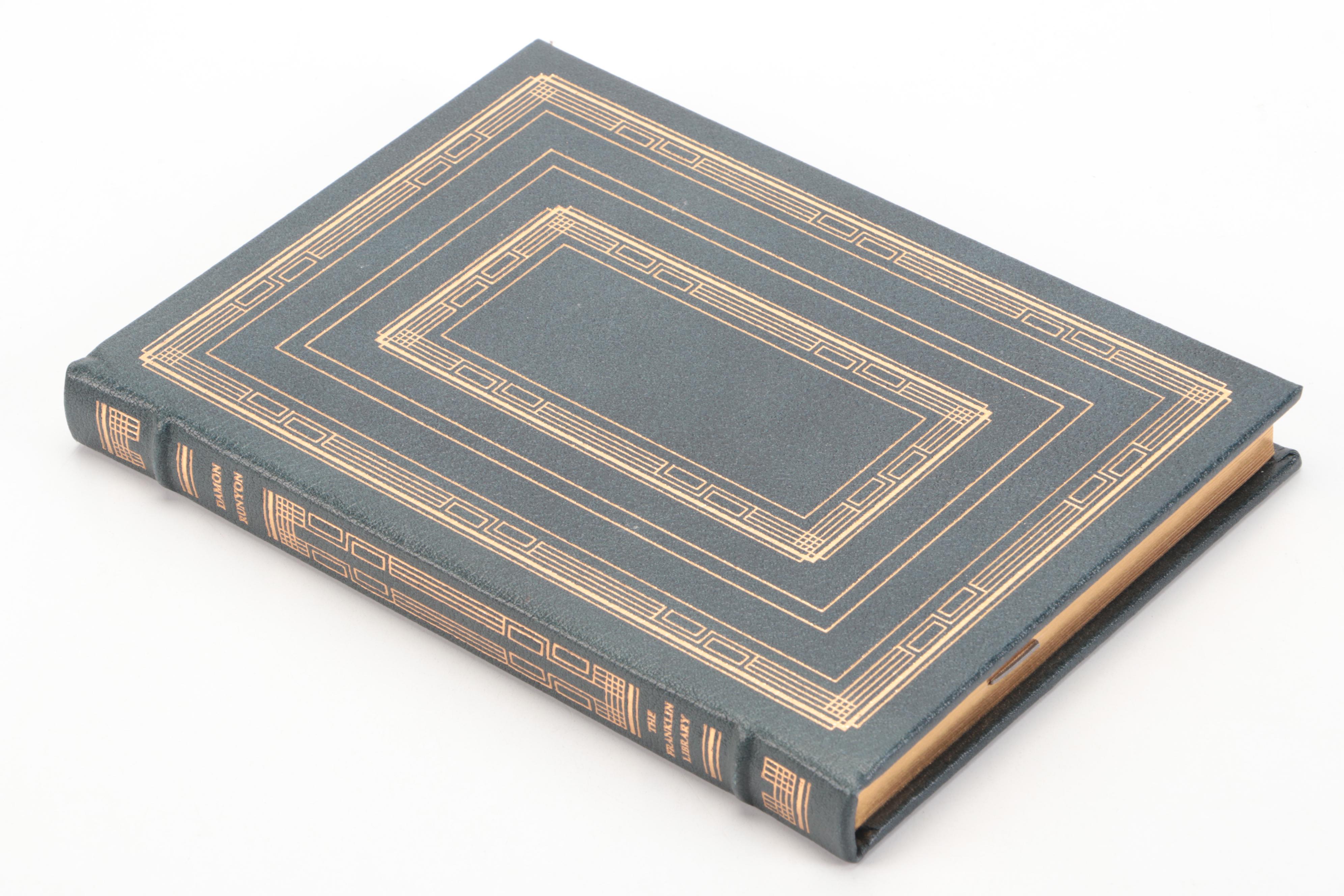 Franklin Library Dashiell Hammett, Dylan Thomas and More Short Story Collections