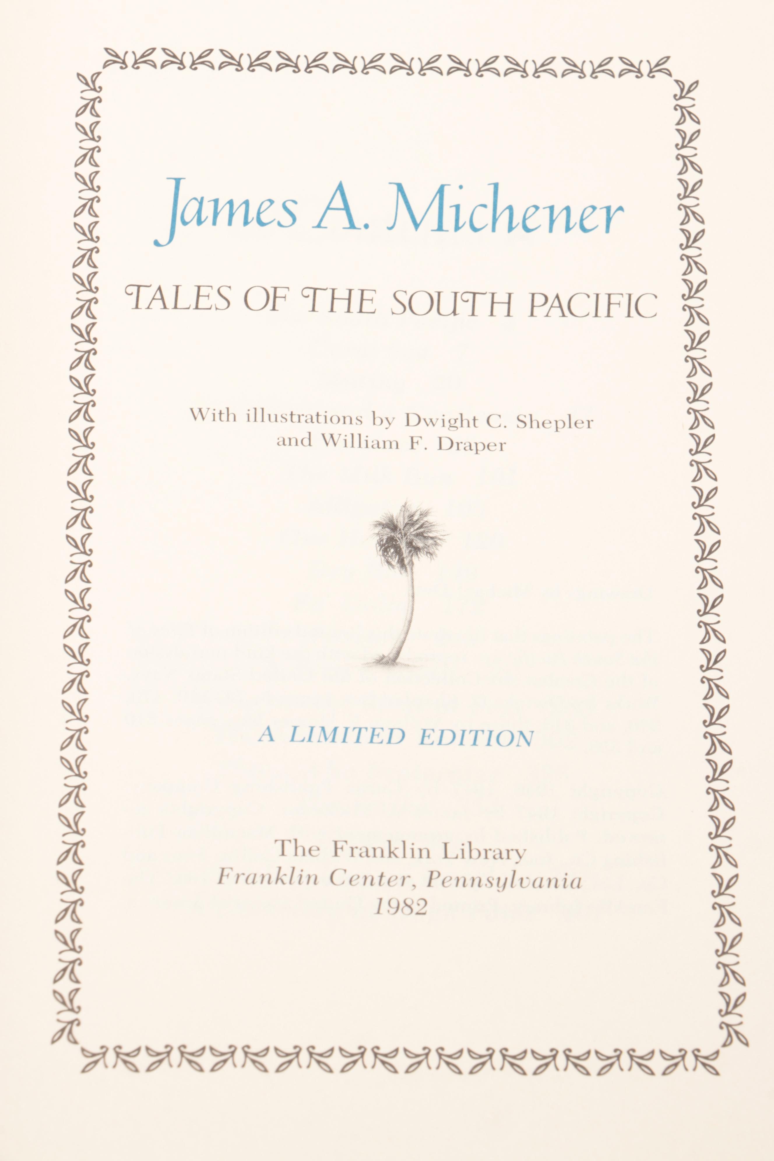 Franklin Library Dashiell Hammett, Dylan Thomas and More Short Story Collections