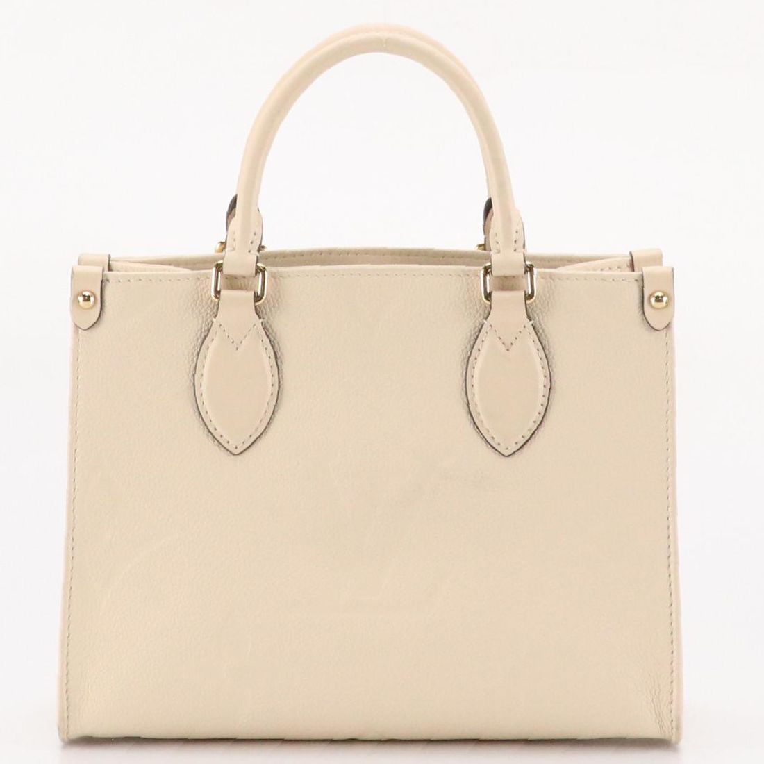 Louis Vuitton OnTheGo PM Two-Way Bag in Beige Giant Monogram Empreinte Leather