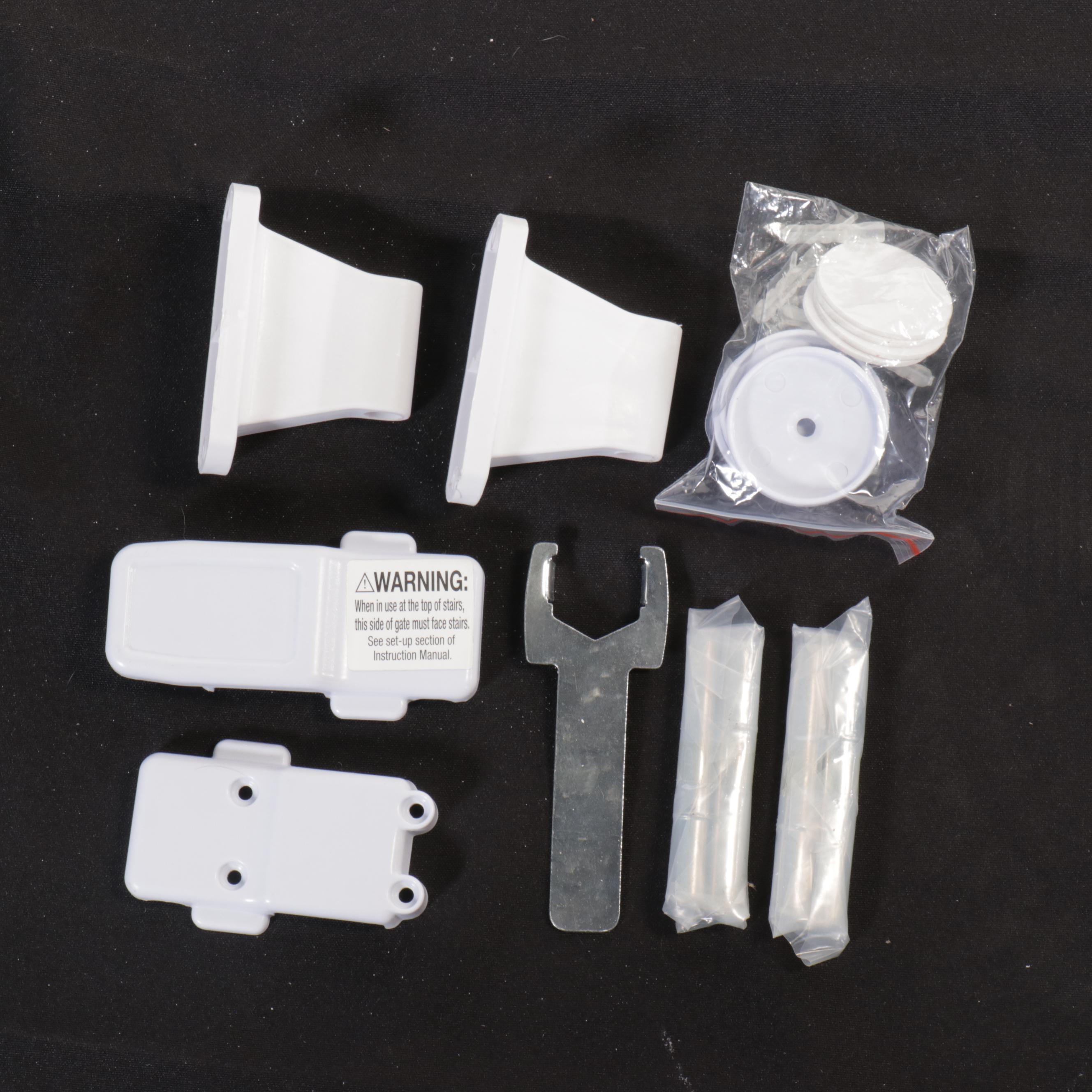 Summer White Metal Pet Gate