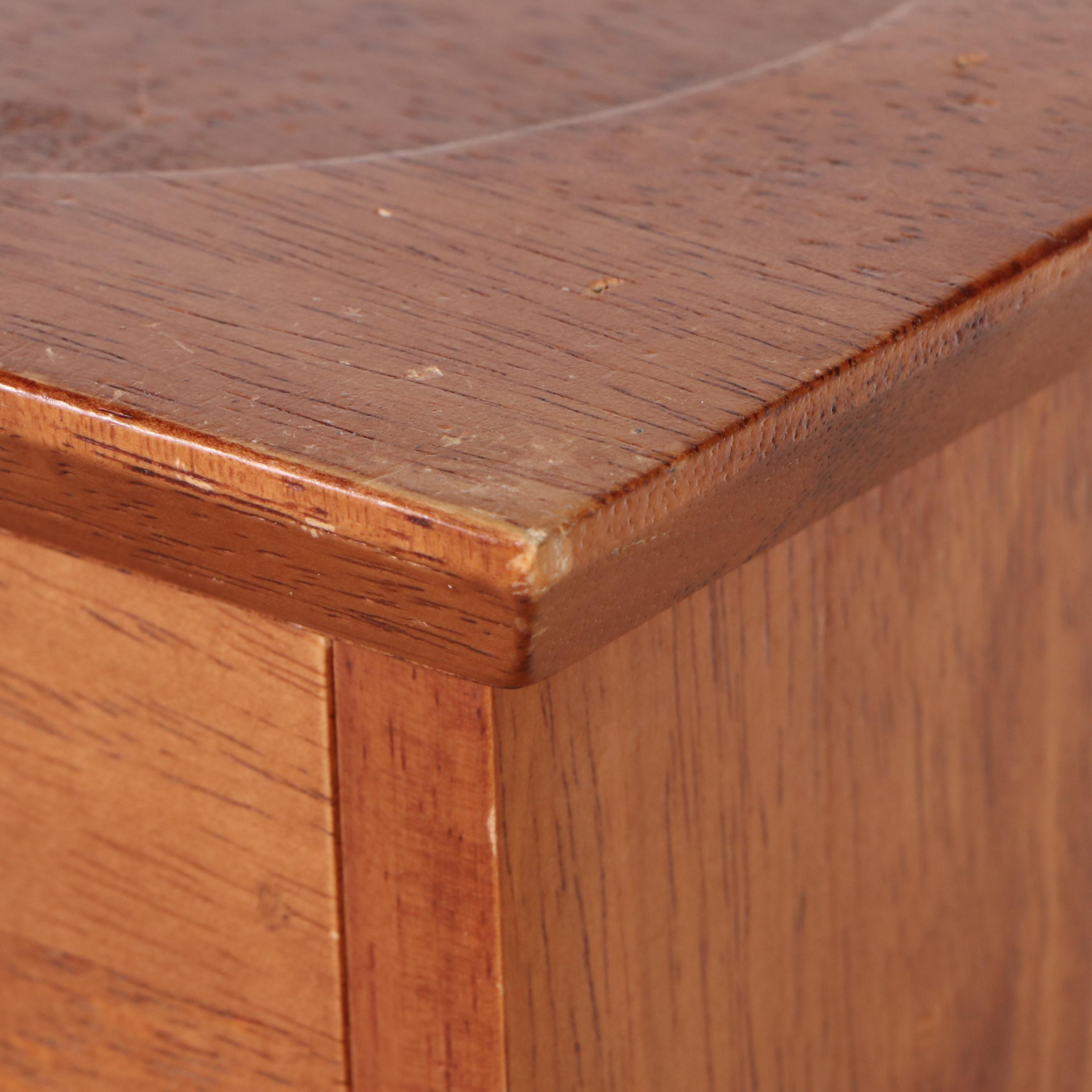 Metal Pot Rack with Wood Card File