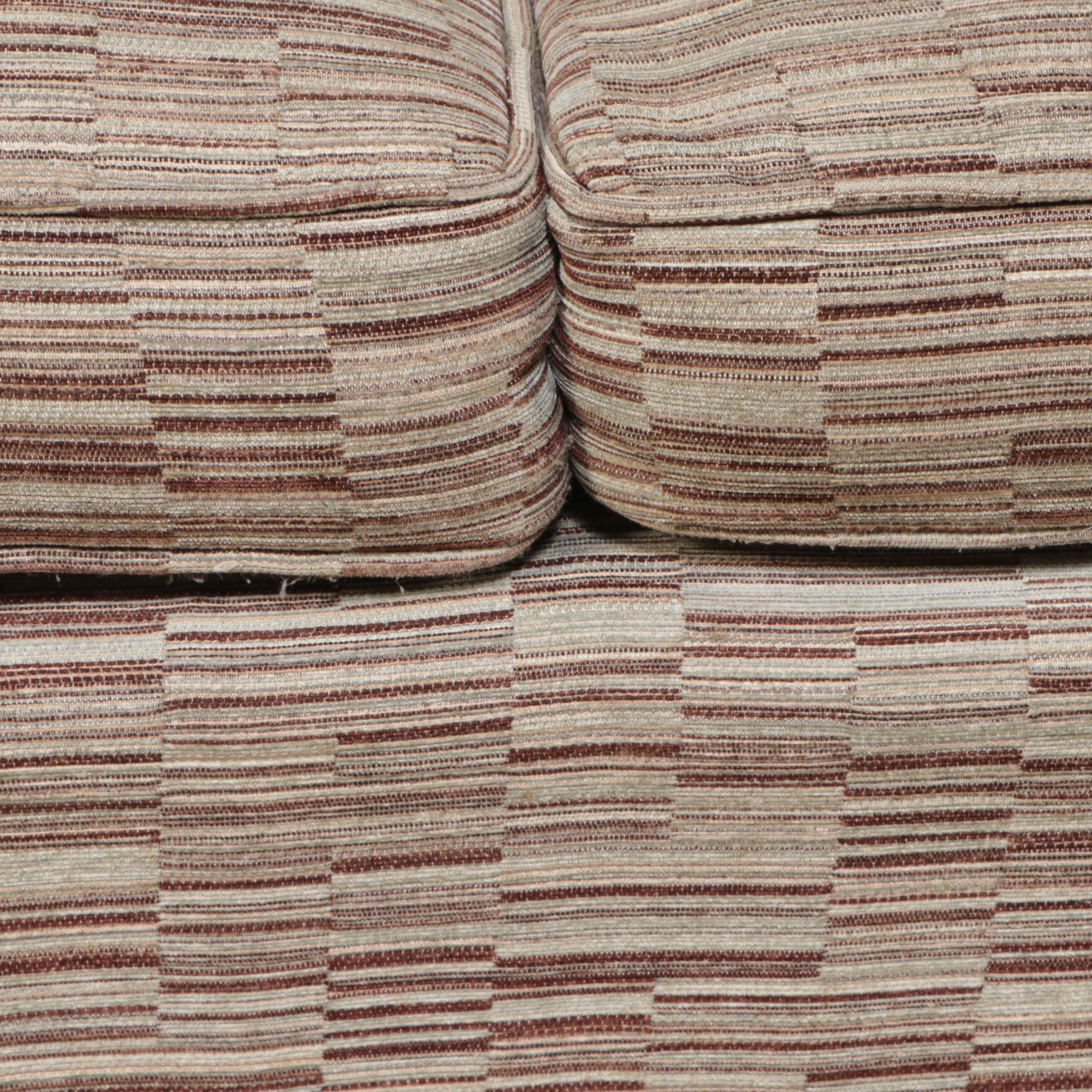 Modernist Upholstered Sofa,Late 20th Century