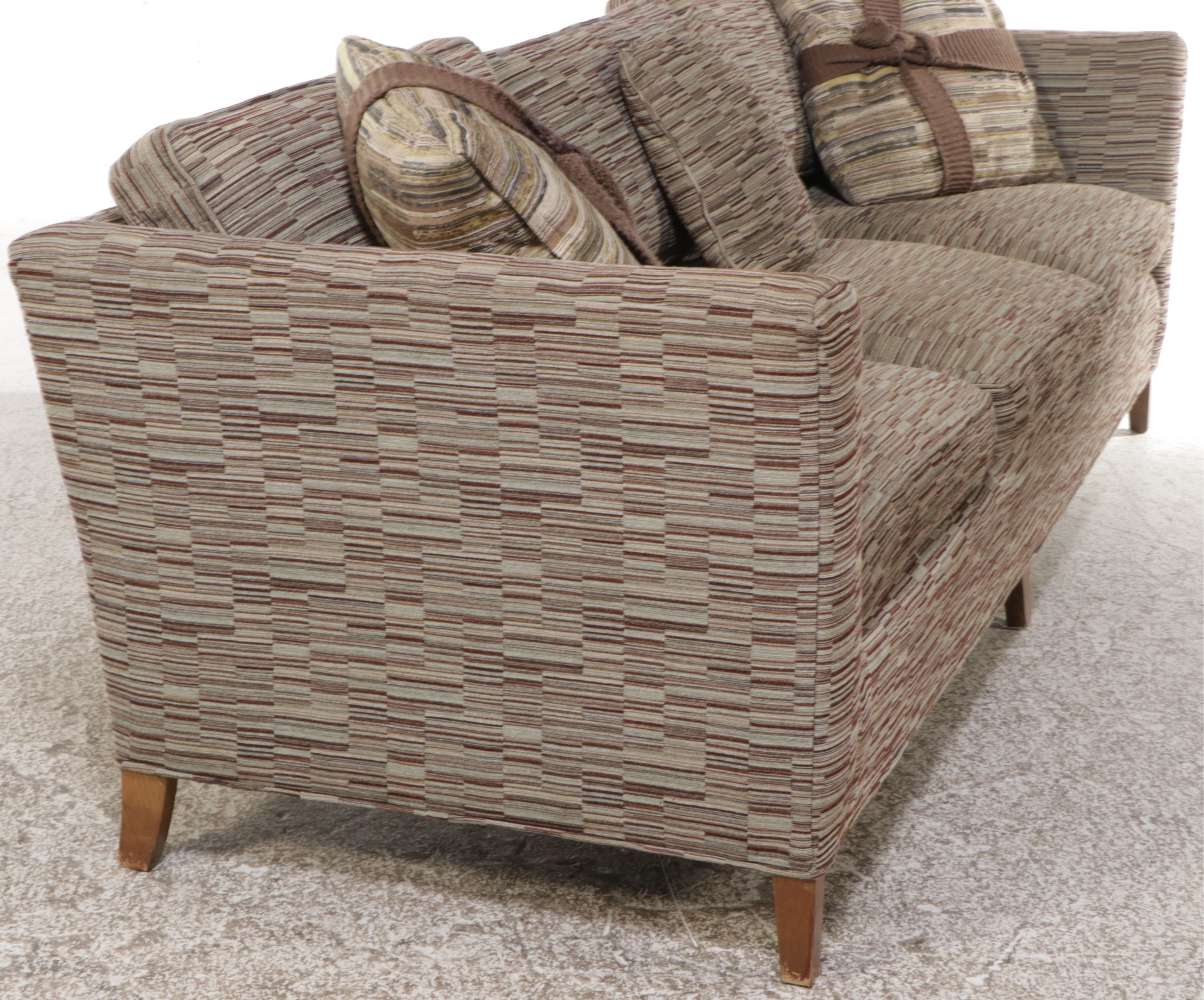 Modernist Upholstered Sofa,Late 20th Century