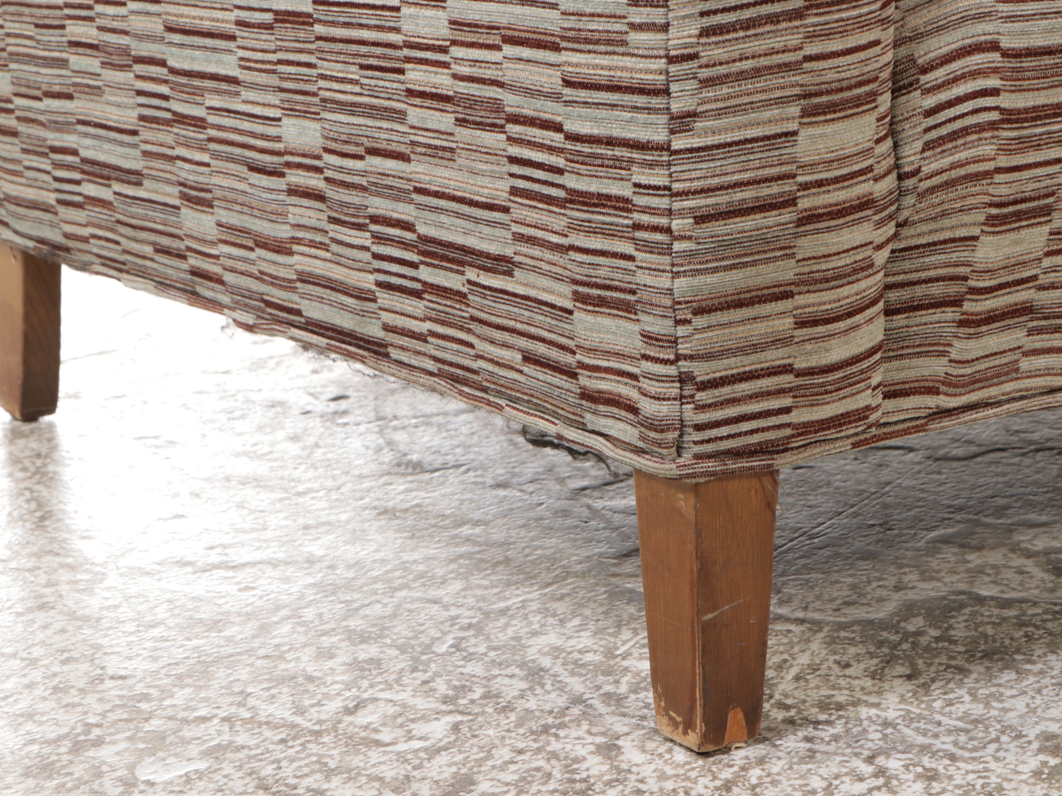 Modernist Upholstered Sofa,Late 20th Century