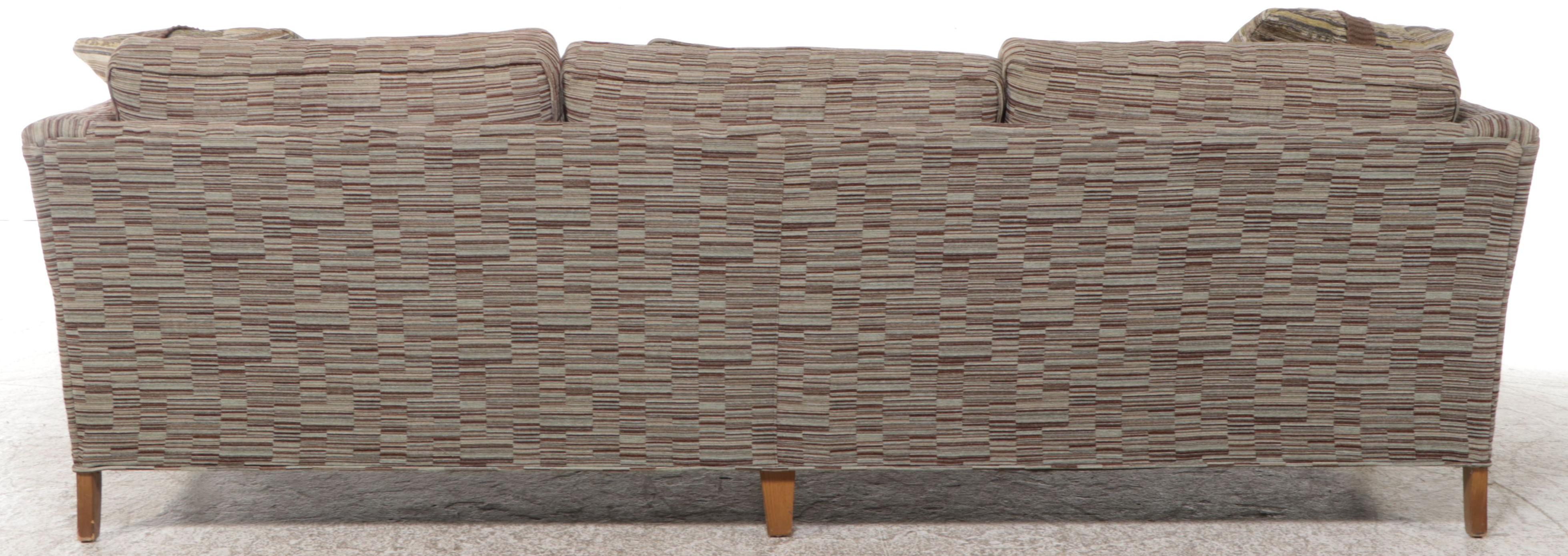 Modernist Upholstered Sofa,Late 20th Century