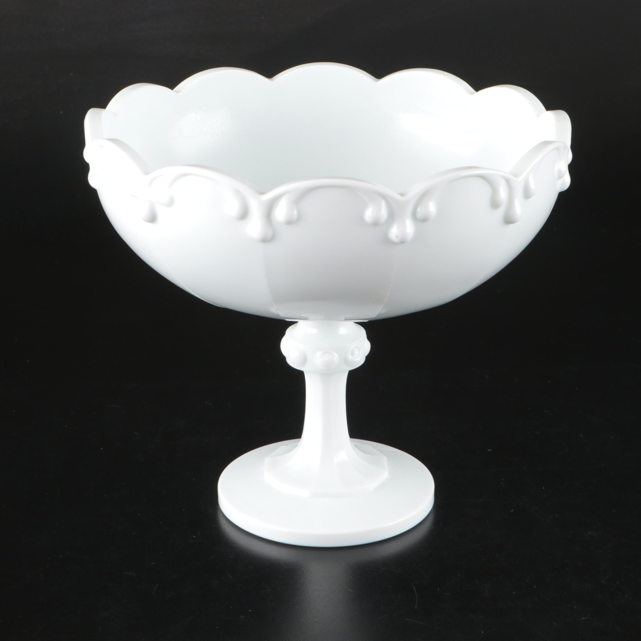 Indiana Milk Glass Compote and Candy Dishes