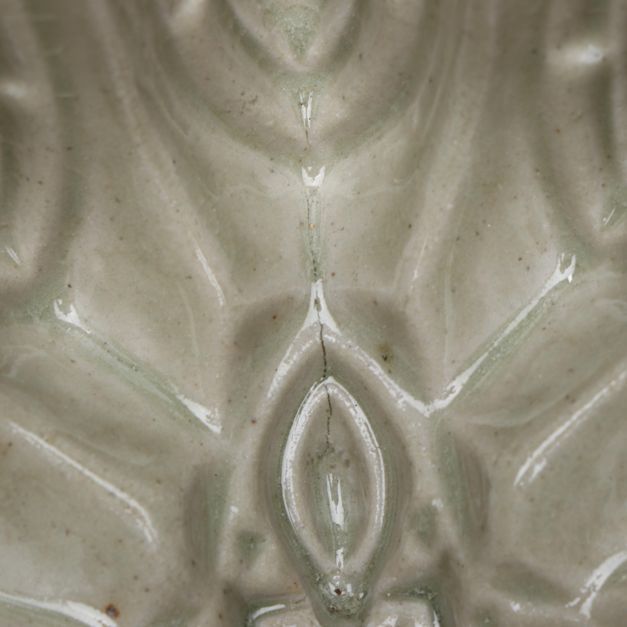 English Sprig Decorated Cider Jug with Mold and Other Victorian Kitchenware