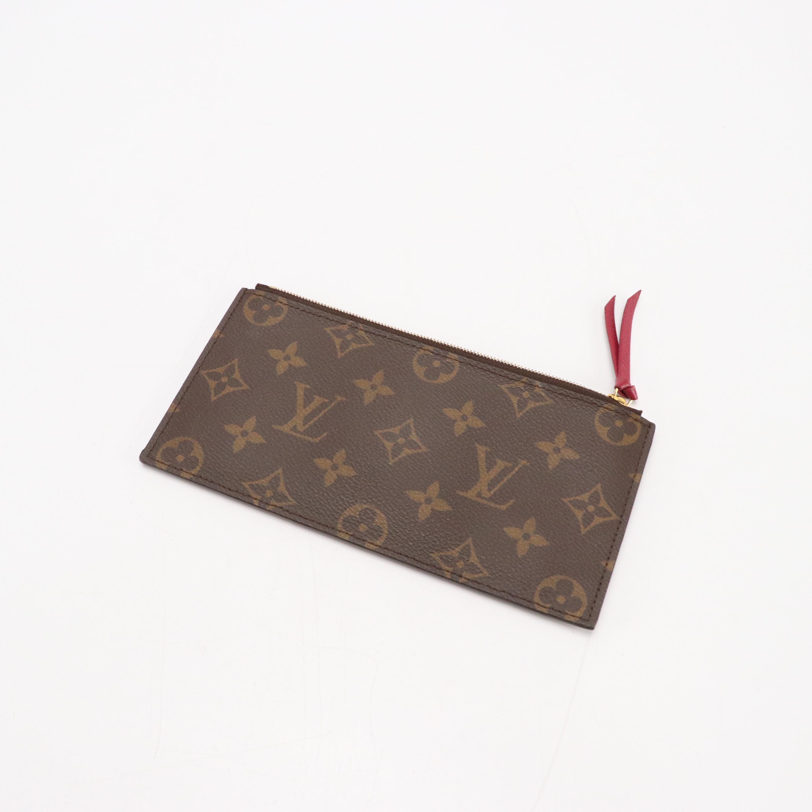 Louis Vuitton Félicie Pochette Chain Linked Crossbody Bag in Monogram Canvas