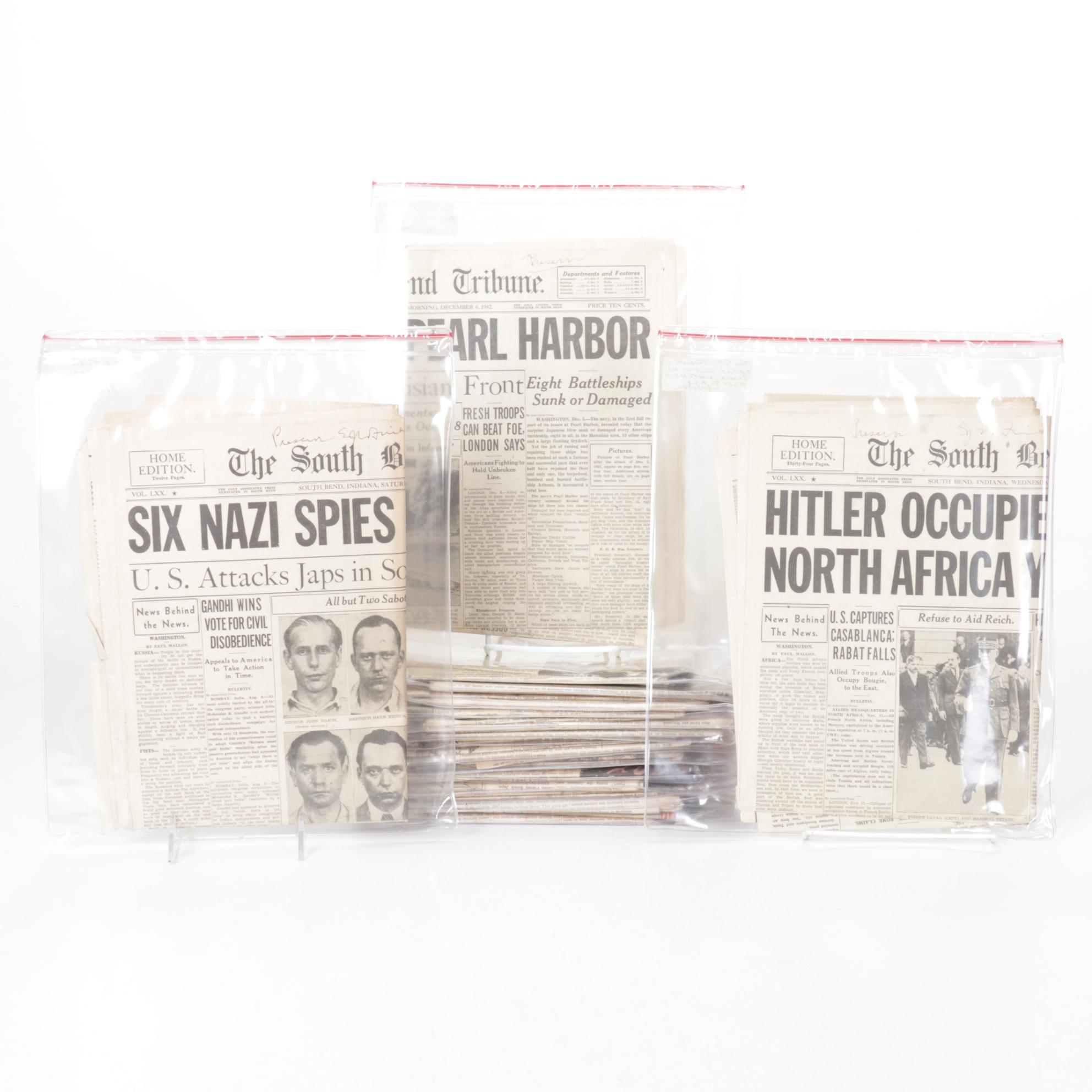 "Chicago Sunday Tribune" World War II Era Newspapers Collection, 1942