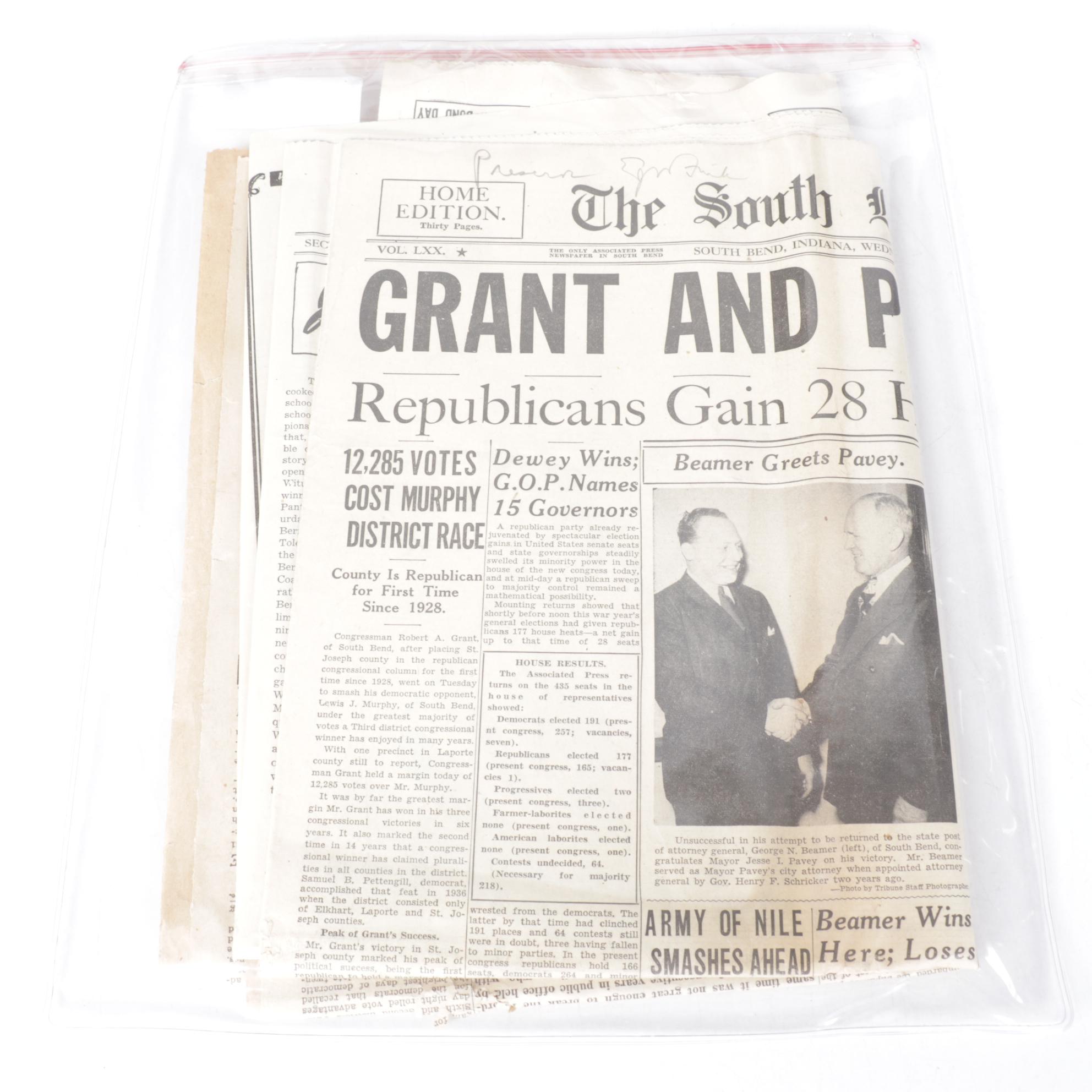 "Chicago Sunday Tribune" World War II Era Newspapers Collection, 1942