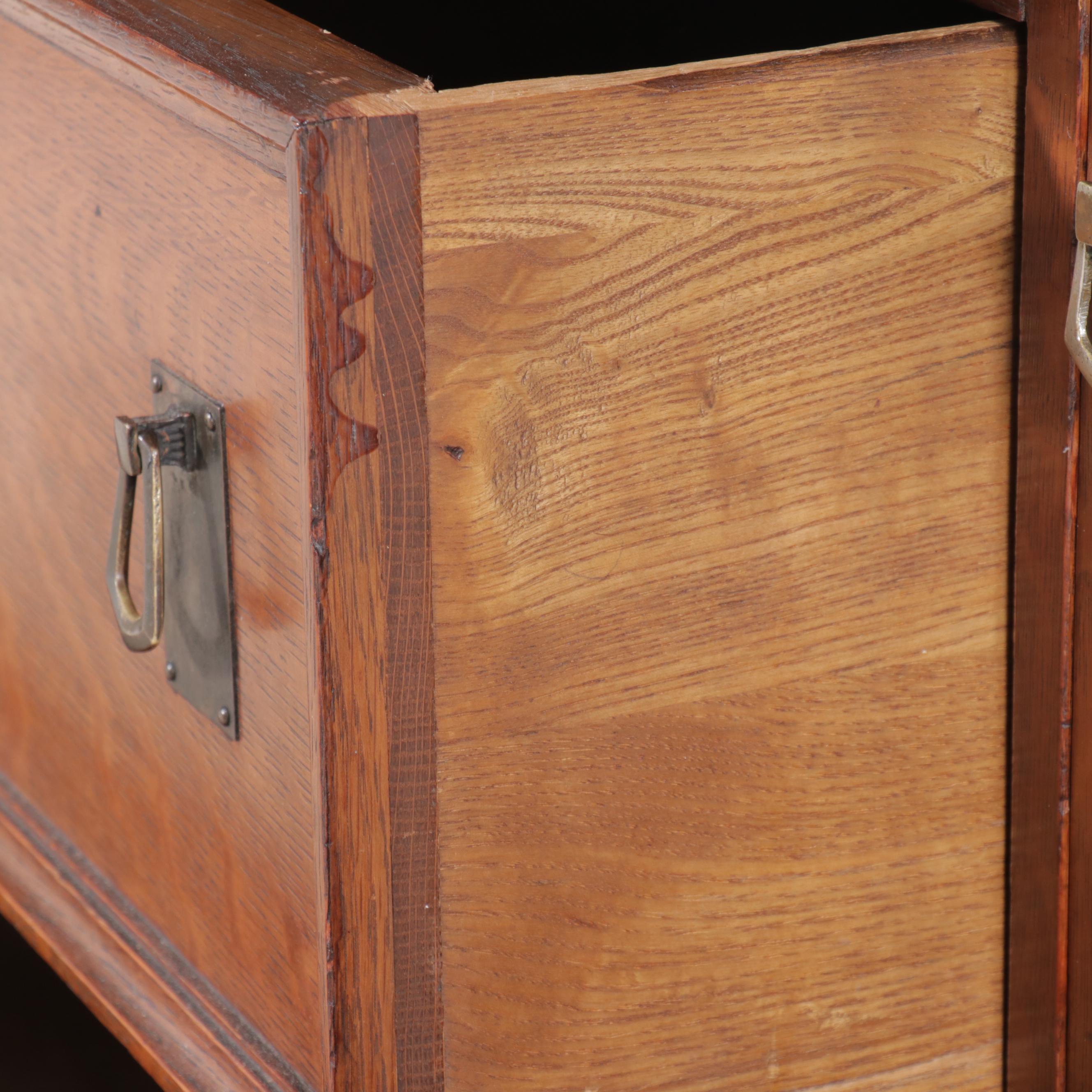 Jake Tennenbaum Mission Style Oak Buffet, Early 20th Century