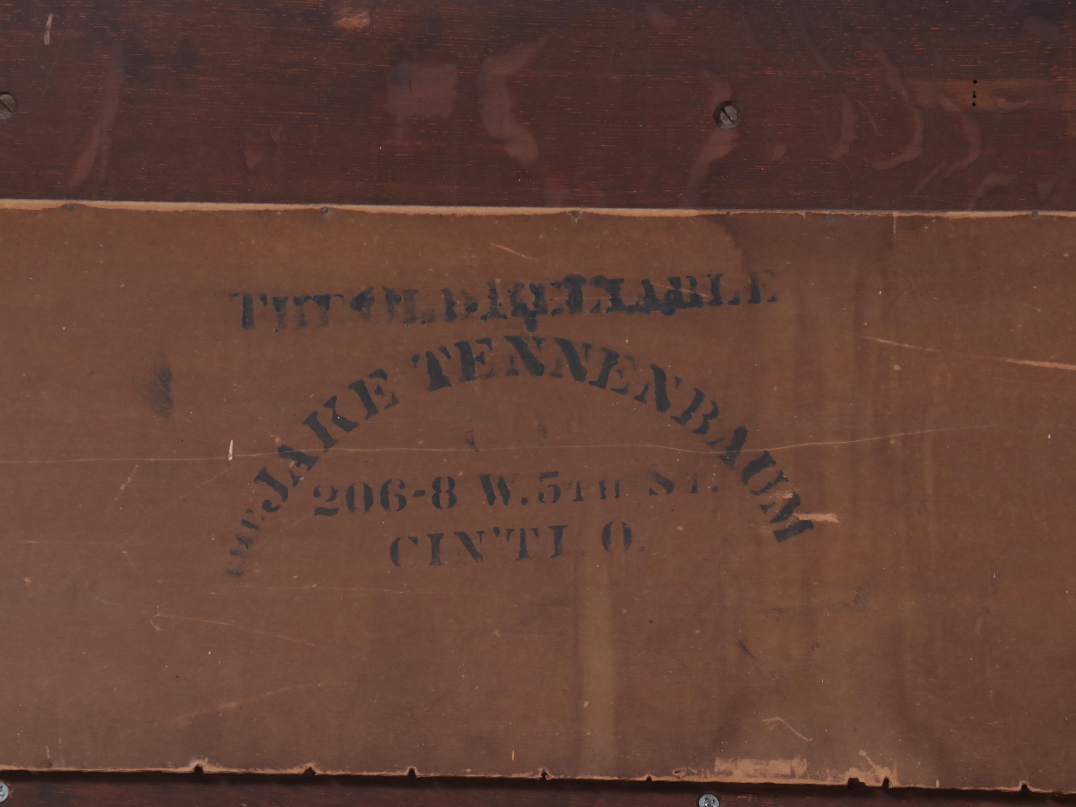 Jake Tennenbaum Mission Style Oak Buffet, Early 20th Century