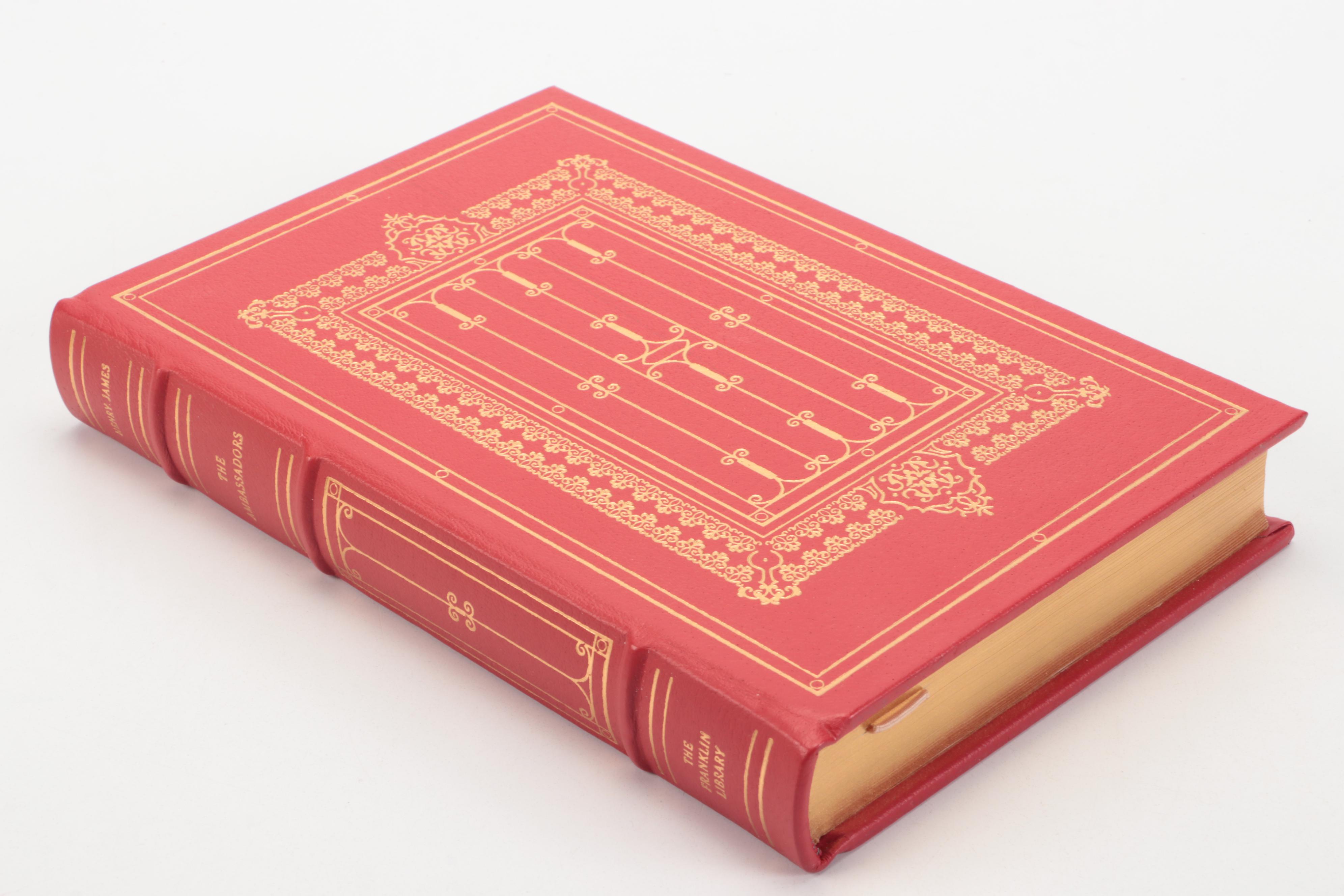 Franklin Library Nathaniel Hawthorne, Henry James, and Washington Irving Books