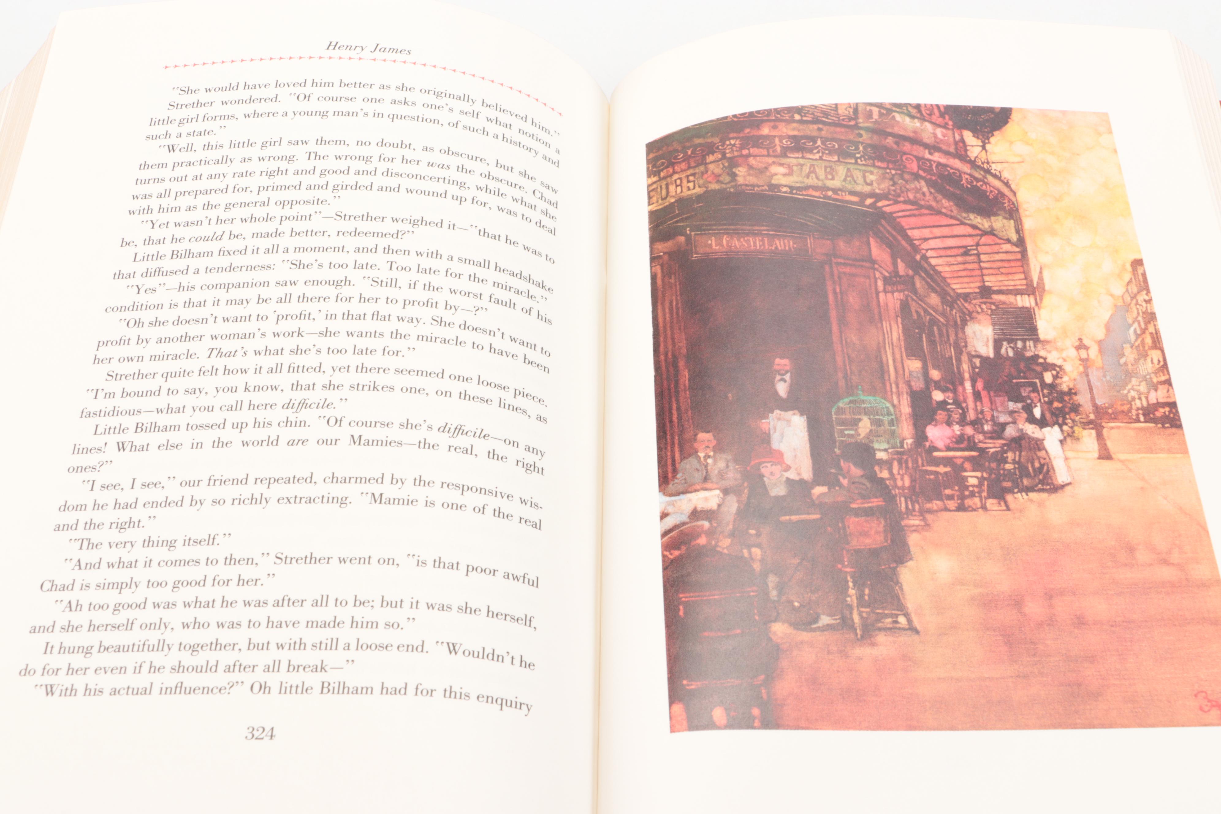 Franklin Library Nathaniel Hawthorne, Henry James, and Washington Irving Books