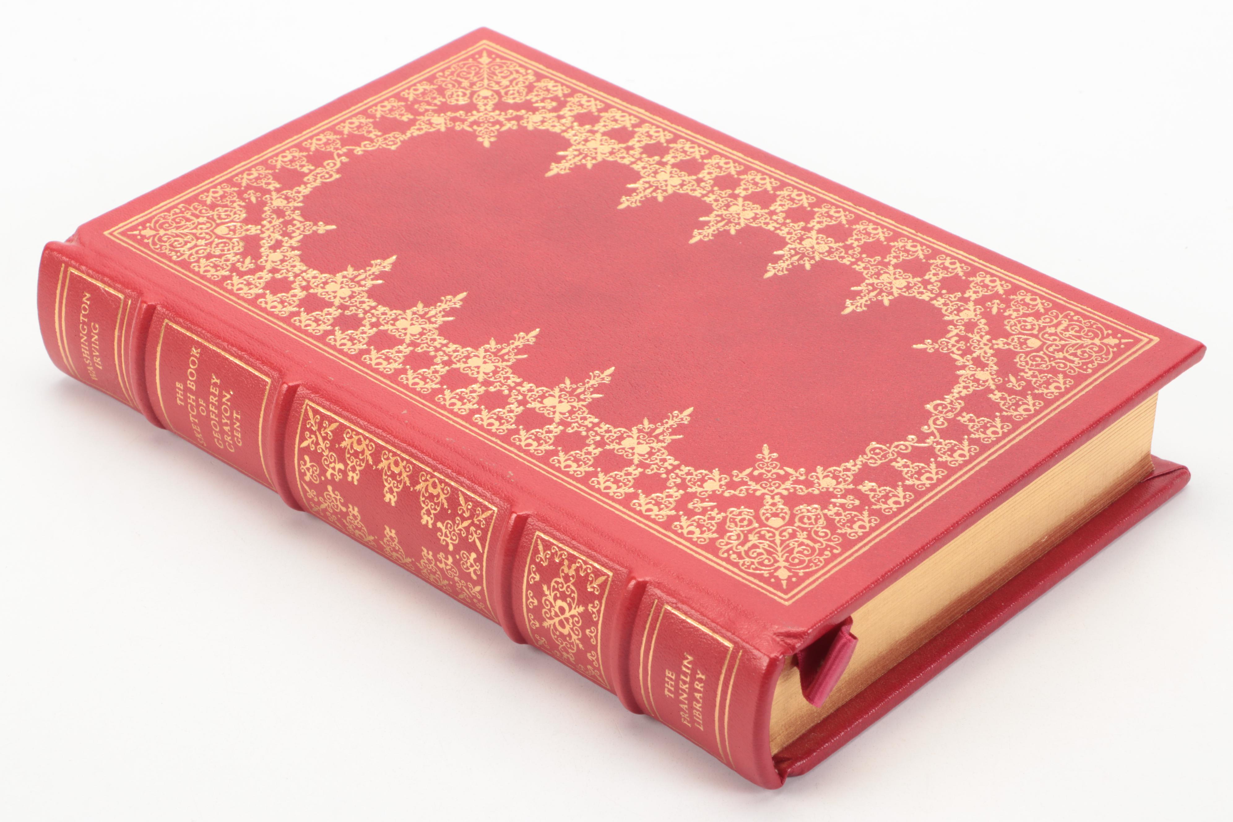 Franklin Library Nathaniel Hawthorne, Henry James, and Washington Irving Books