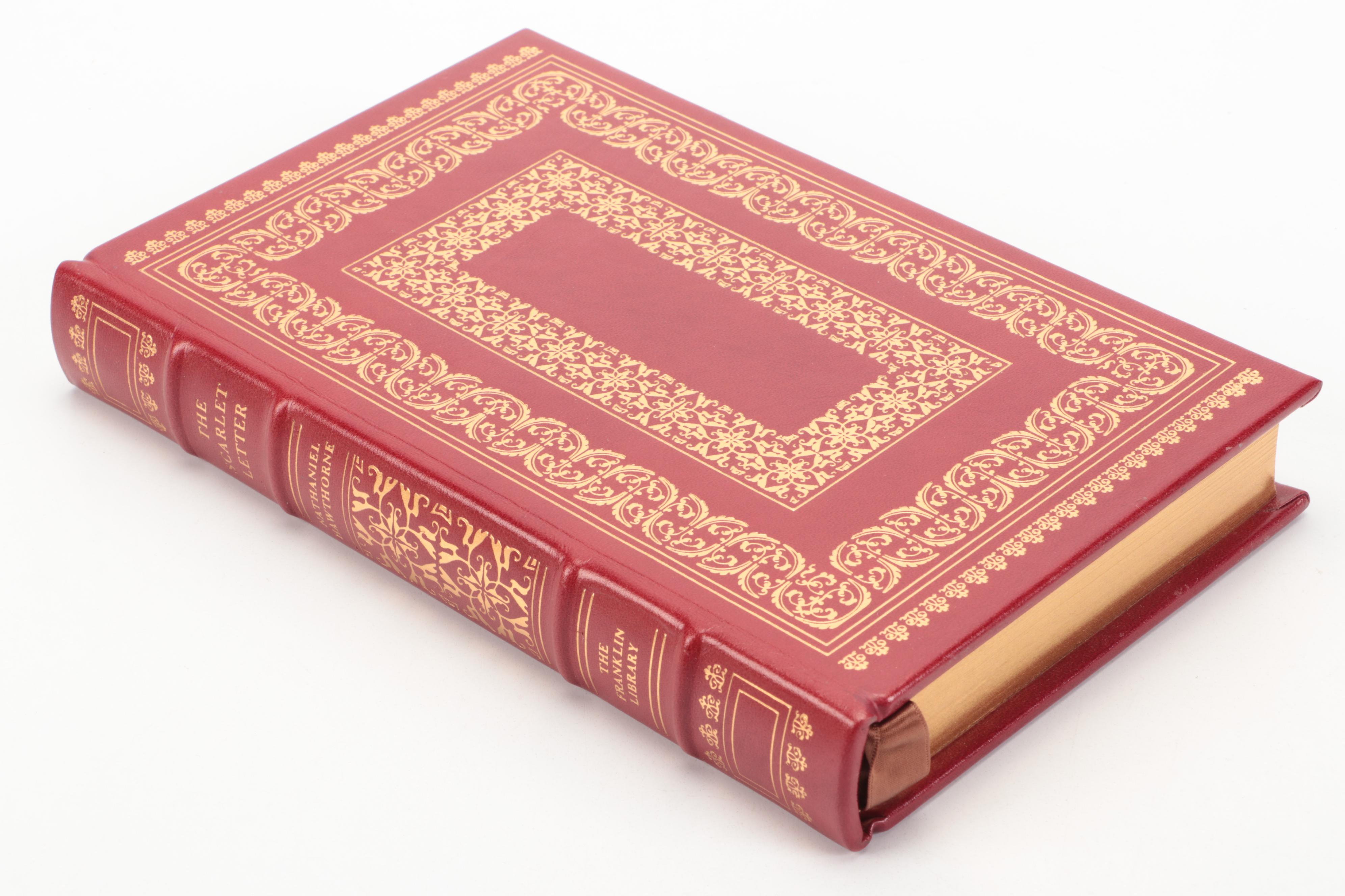 Franklin Library Nathaniel Hawthorne, Henry James, and Washington Irving Books