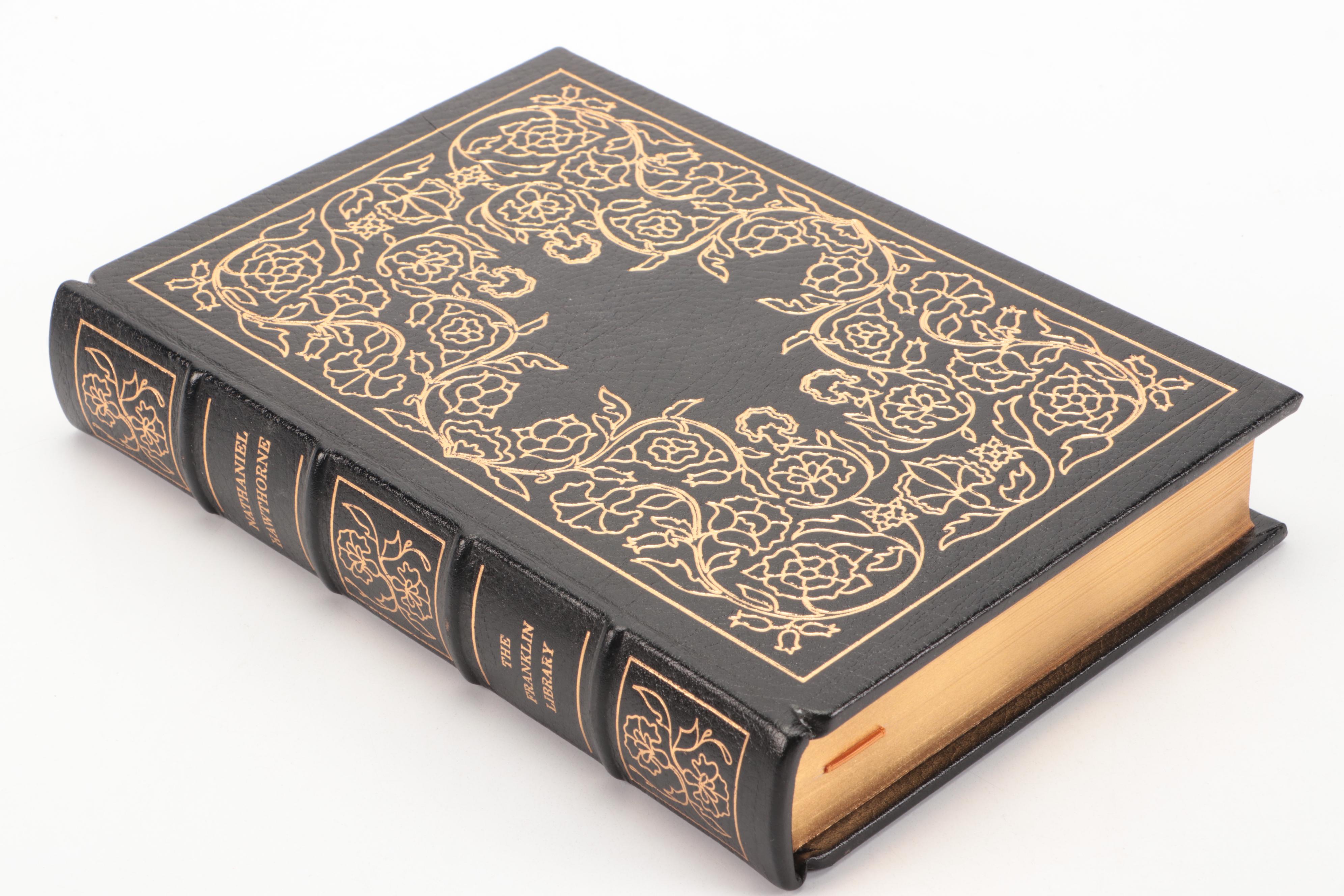 Franklin Library Nathaniel Hawthorne, Henry James, and Washington Irving Books