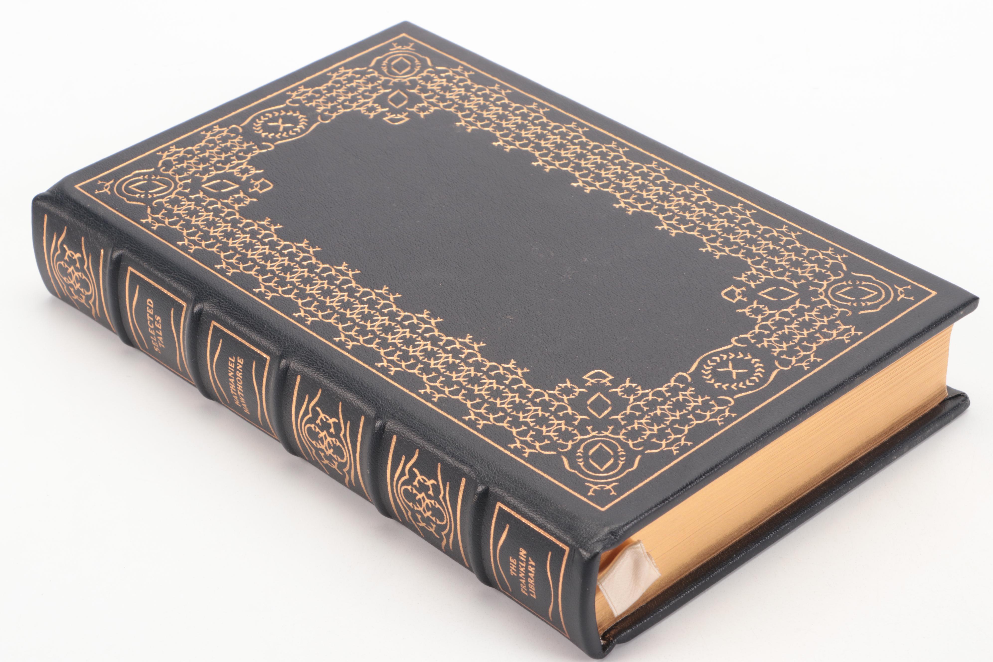 Franklin Library Nathaniel Hawthorne, Henry James, and Washington Irving Books