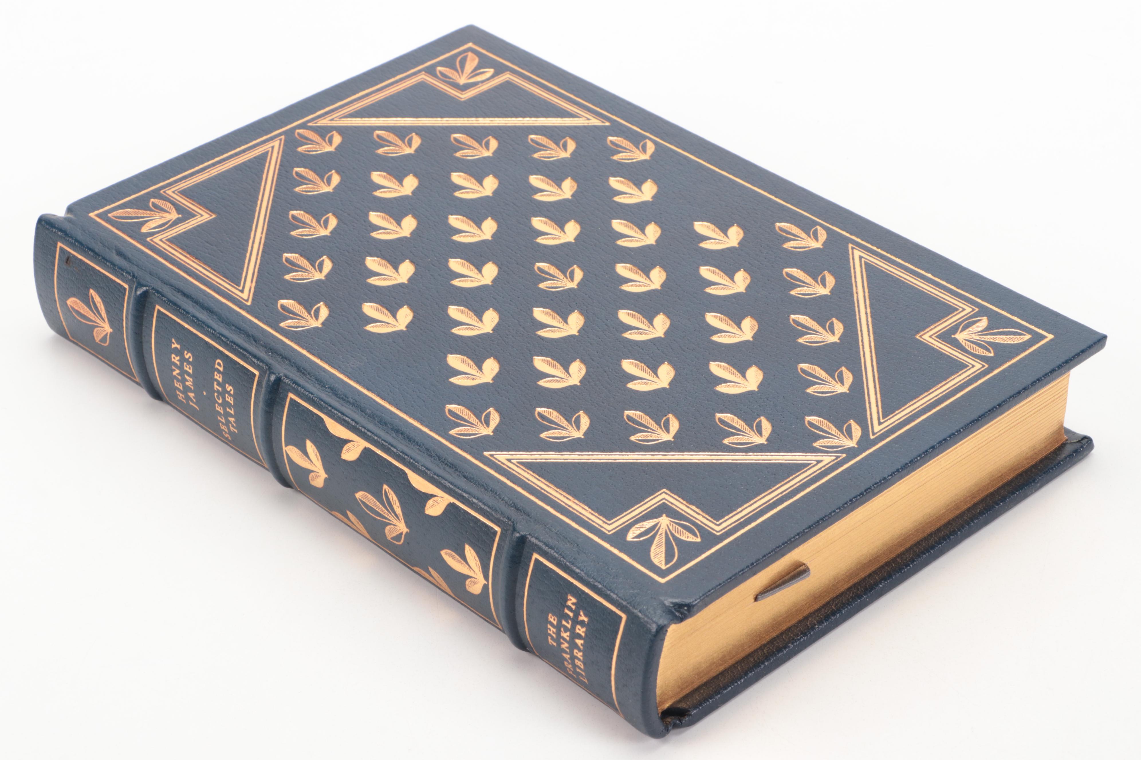 Franklin Library Nathaniel Hawthorne, Henry James, and Washington Irving Books