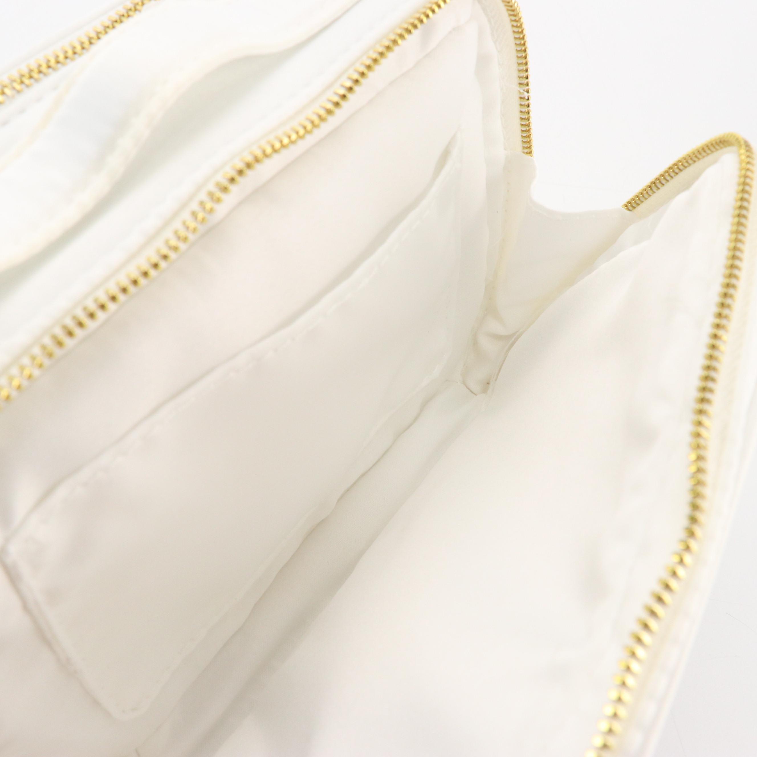 Prada La Femme White Vanity Case with Box