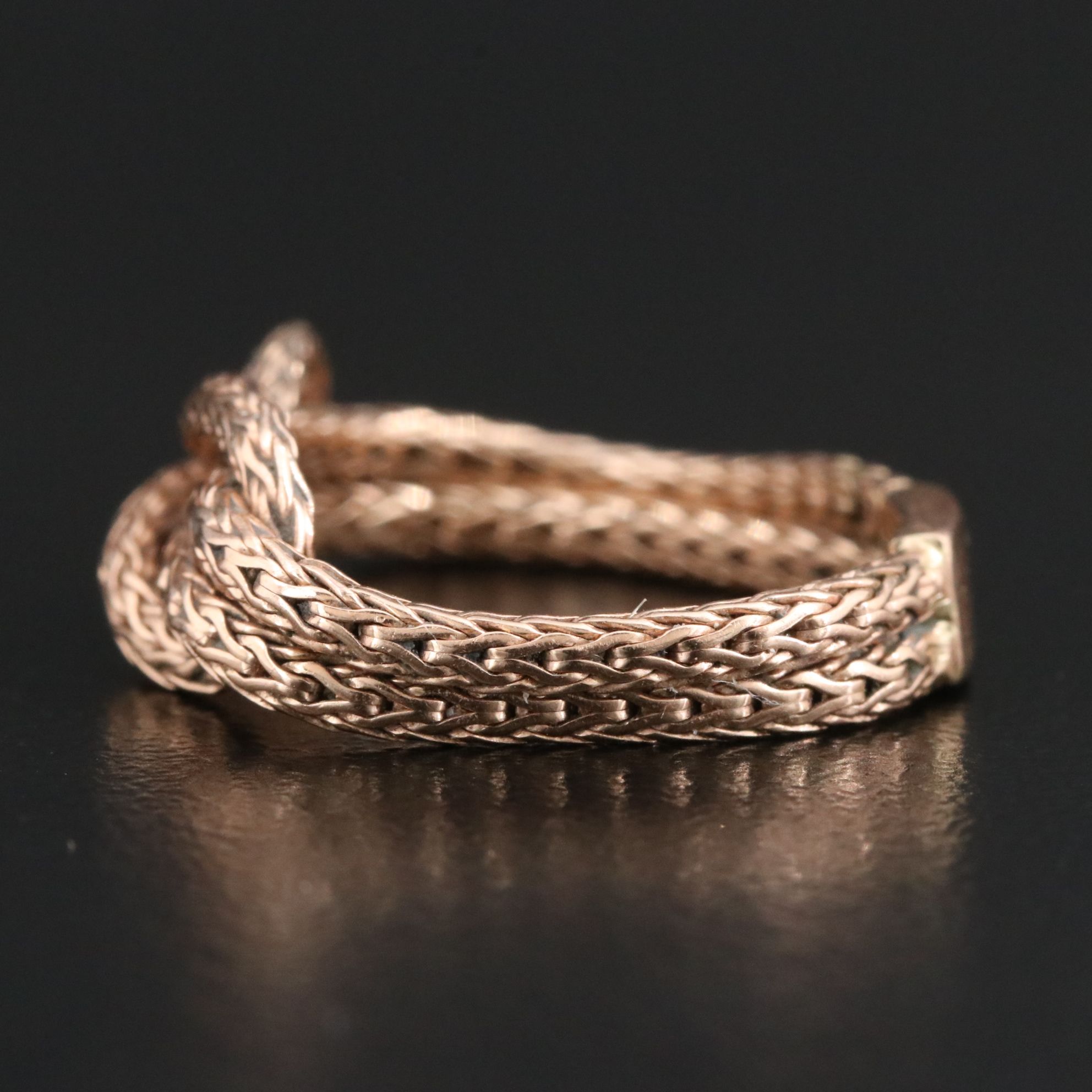 John Hardy 14K Rose Gold Love Knot Ring