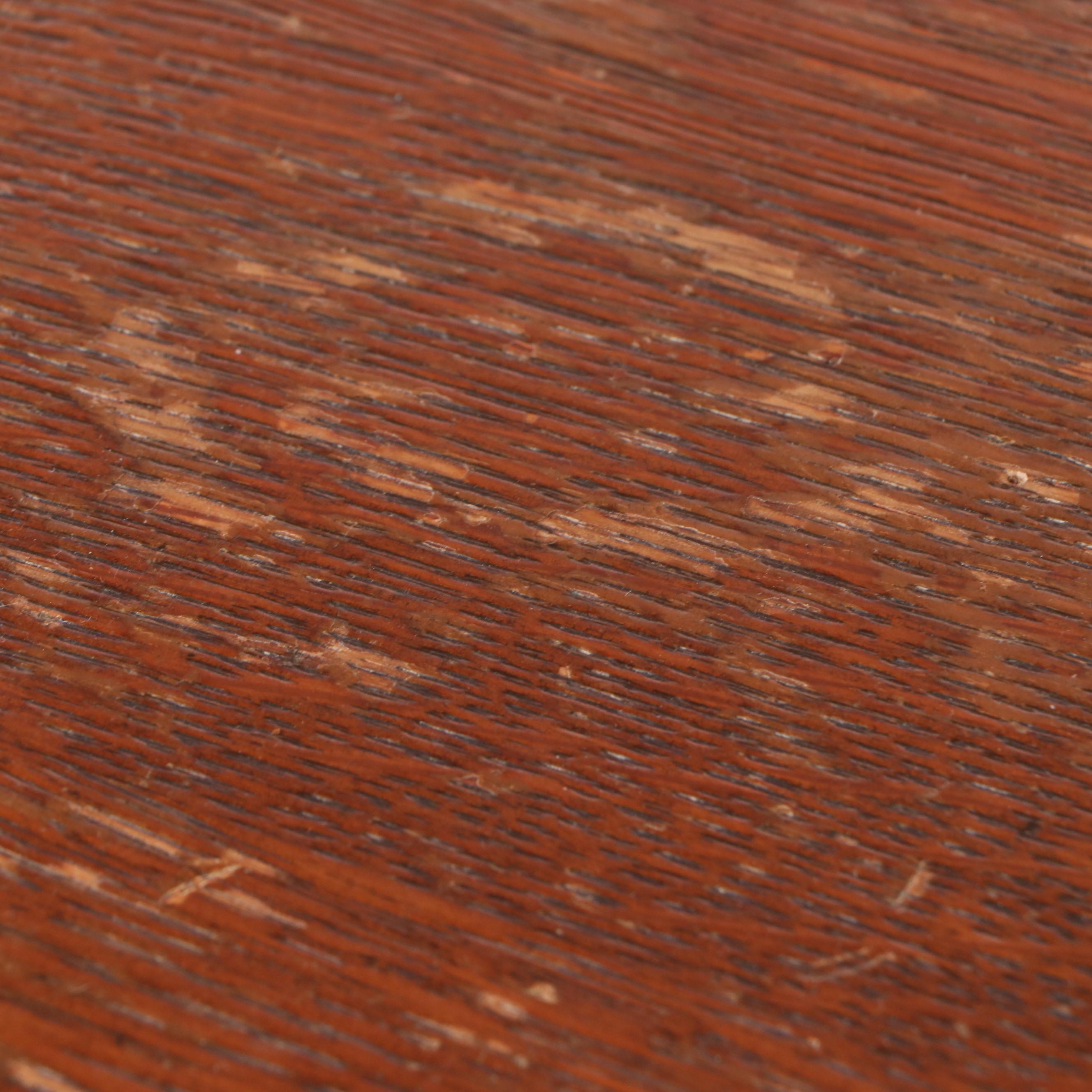 Arts & Crafts Oak Desk with Chair, Early 20th Century
