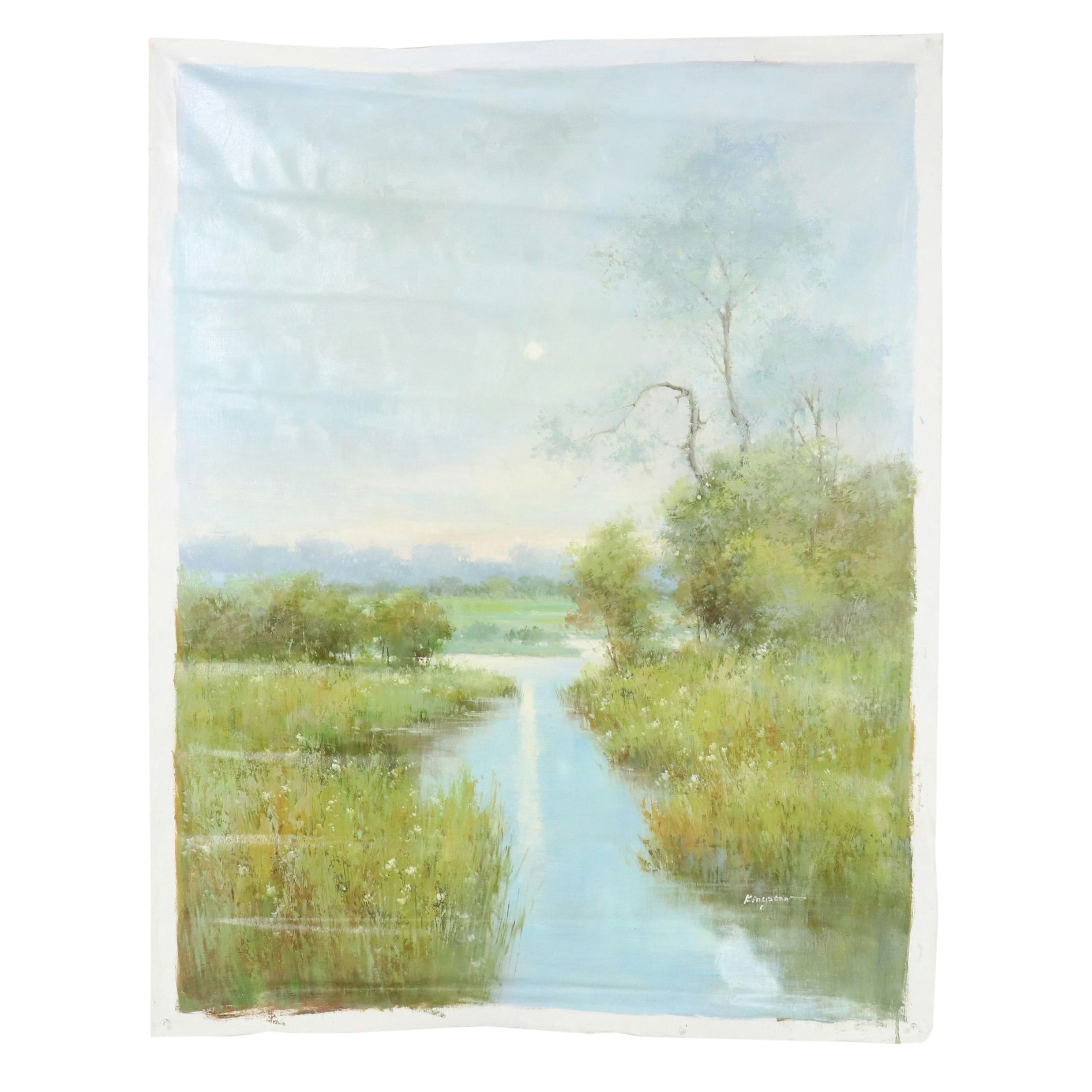 Kingston Landscape Oil Painting, 21st Century