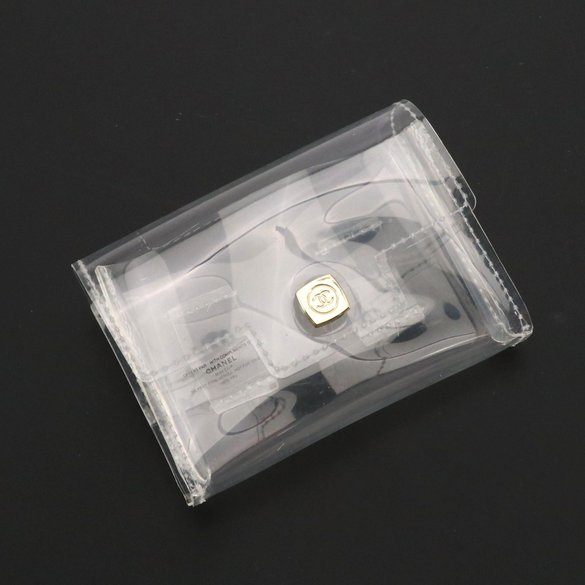 Chanel Makeup Promotional Belt Bag in Clear Vinyl, With Box