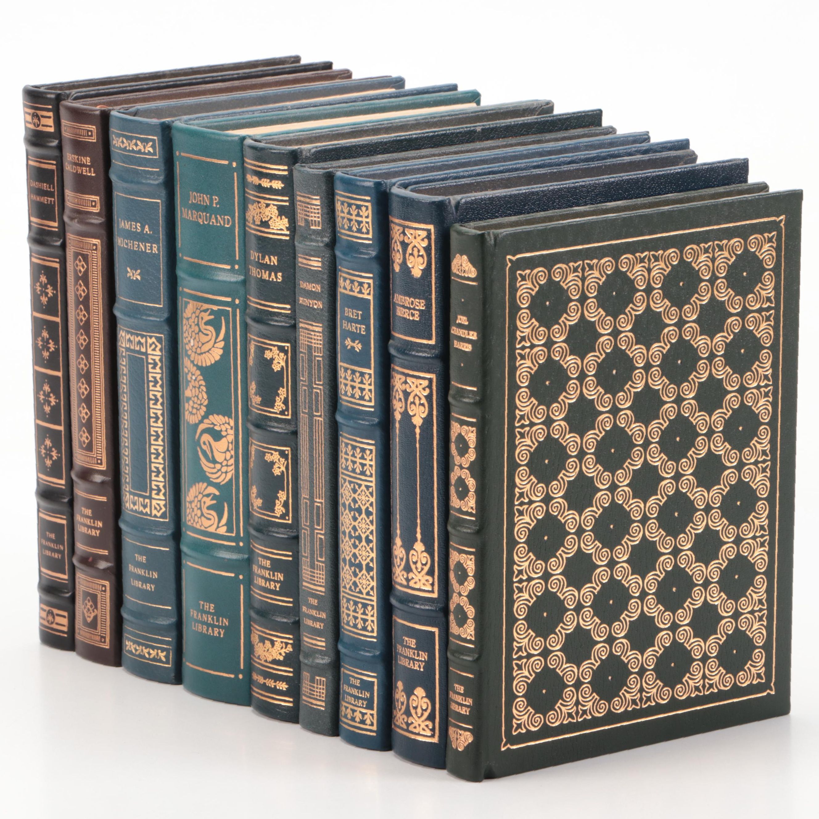 Franklin Library Dashiell Hammett, Dylan Thomas and More Short Story Collections