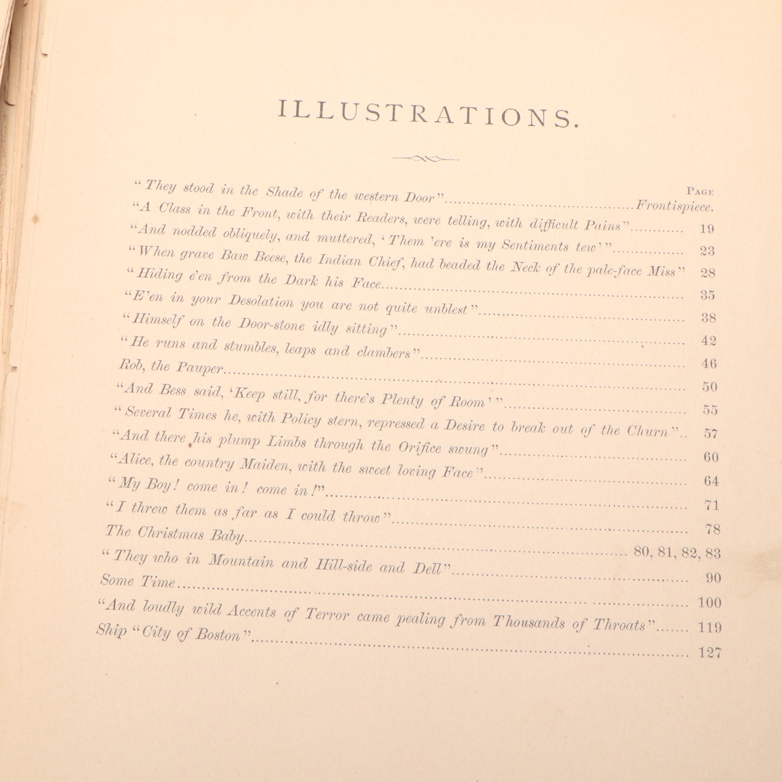 Illustrated "The Adventures of Tom Sawyer" by Mark Twain and More Books