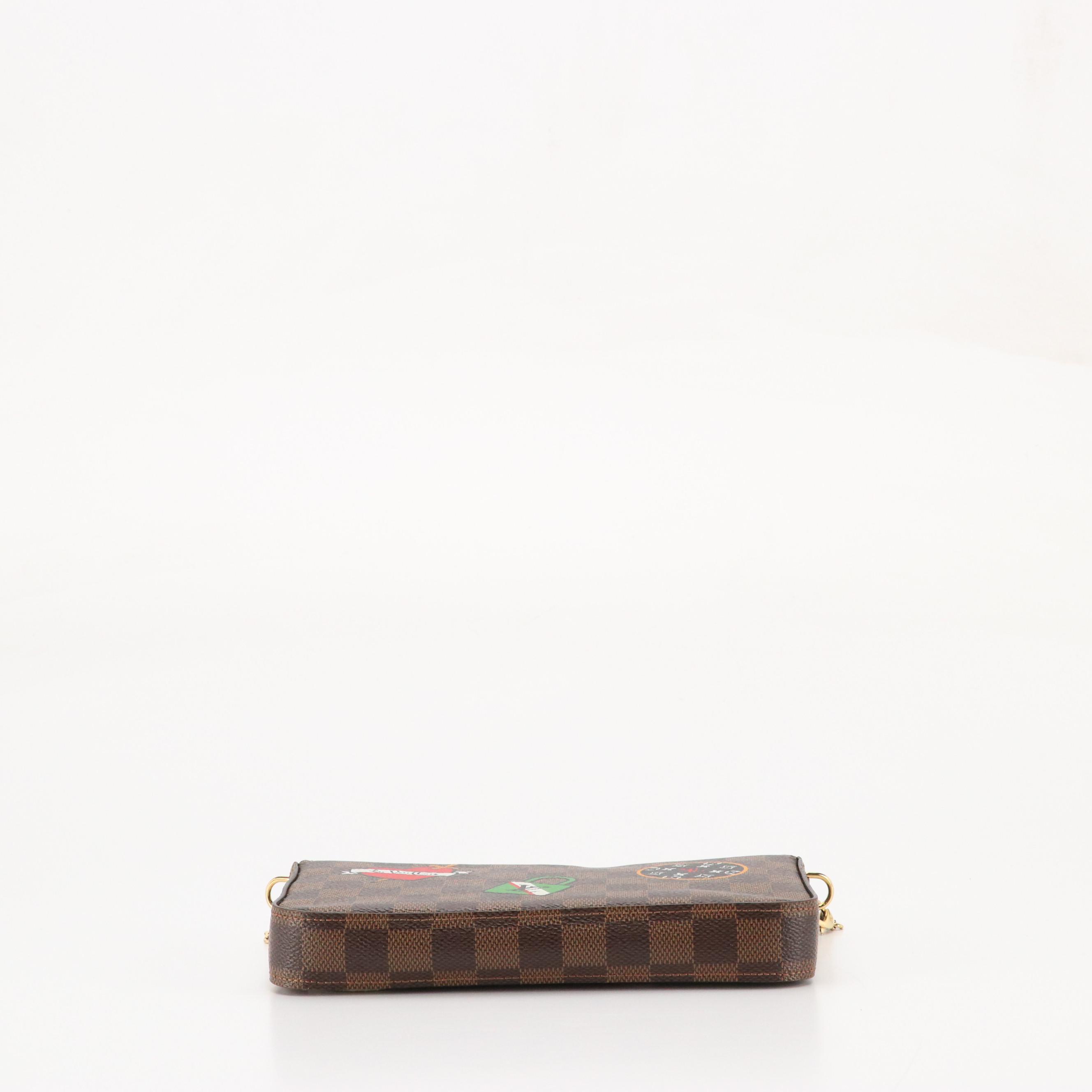 Louis Vuitton Capsule Hiver Patch Félicie Pochette Crossbody in Monogram Canvas