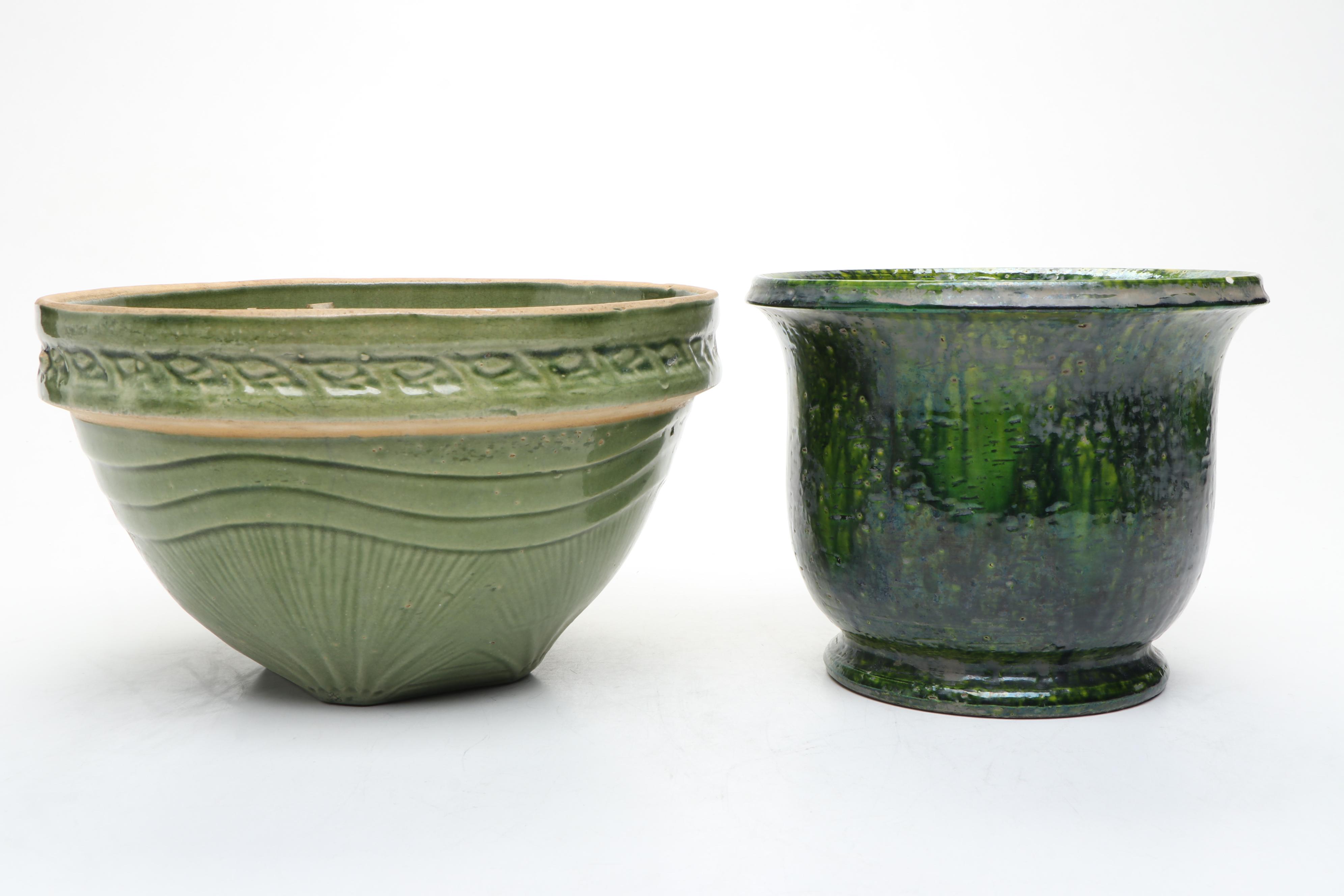 Wedgwood Dye Ken John Peel Hunt and Prattware Peacock Jugs with Other Decor