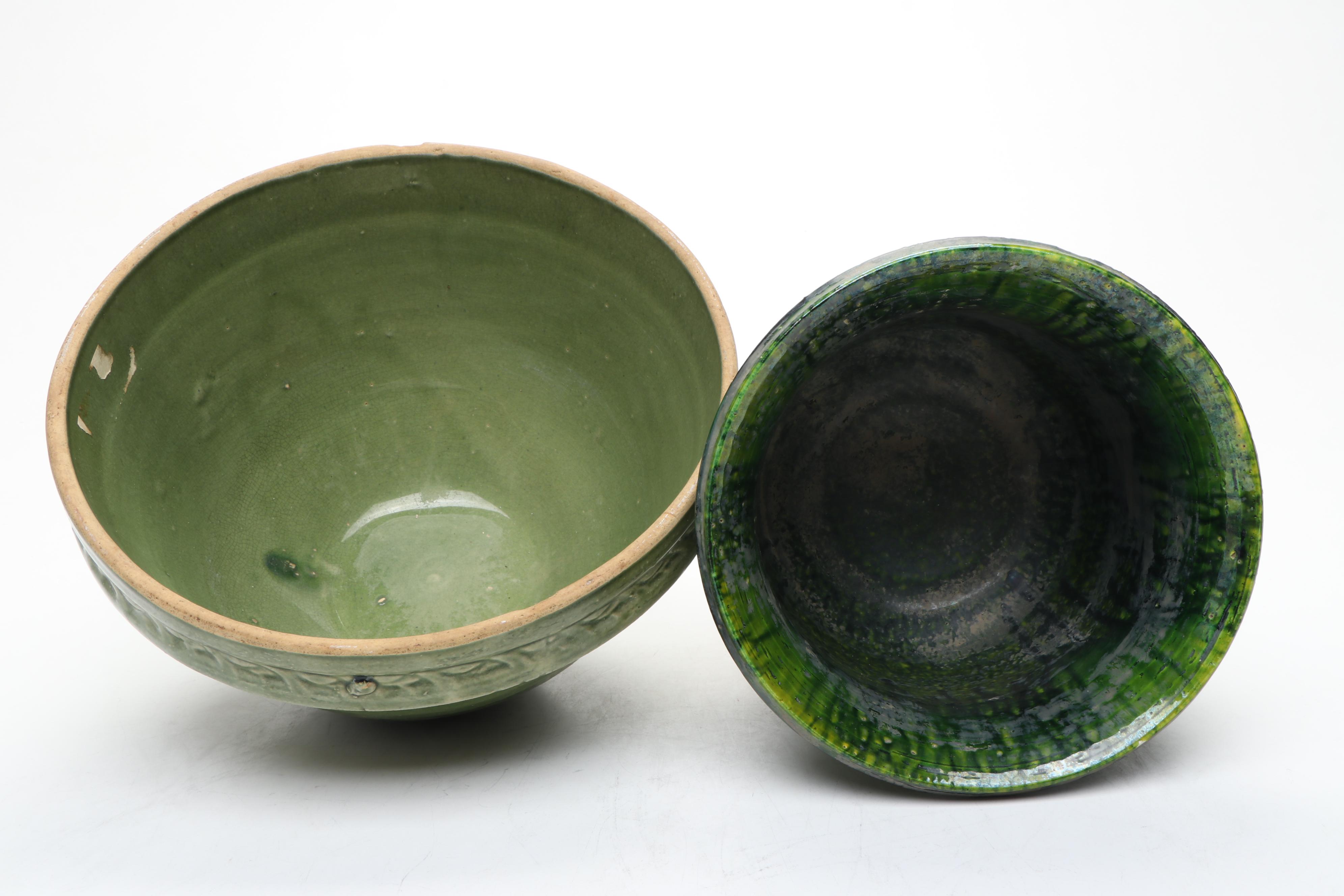 Wedgwood Dye Ken John Peel Hunt and Prattware Peacock Jugs with Other Decor