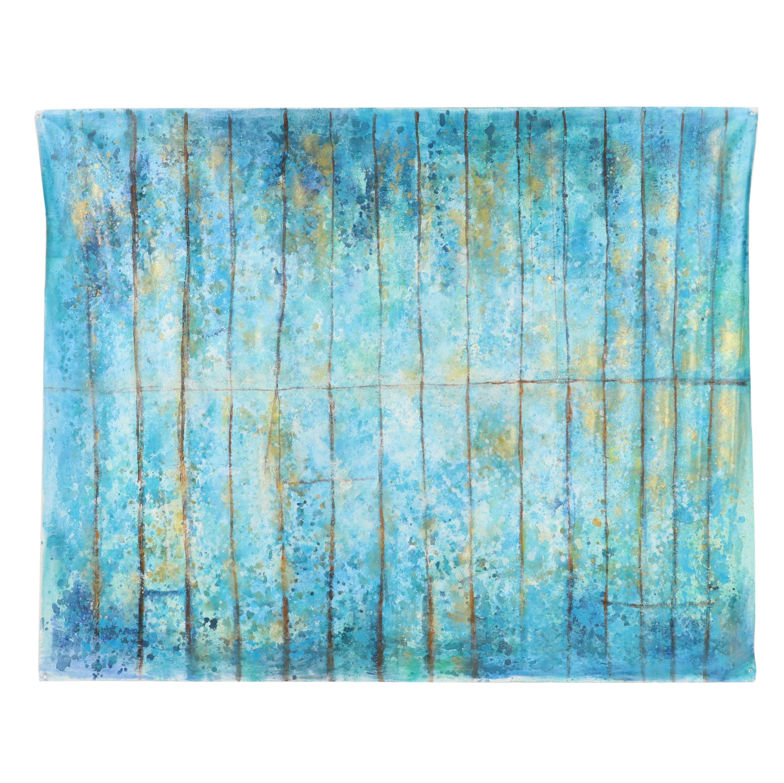 Zheng Abstract Oil Painting, 21st Century