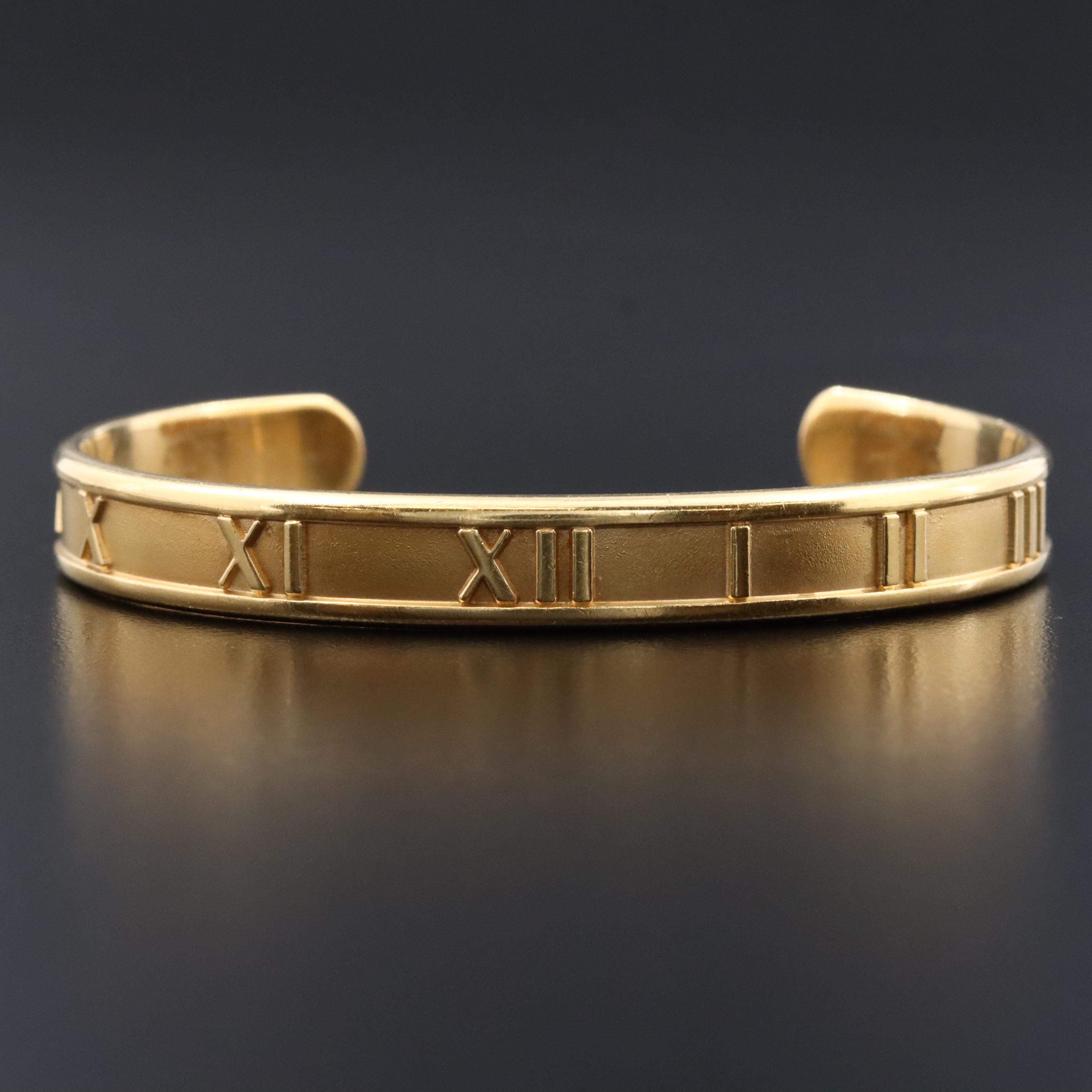 Tiffany & Co. Atlas 18K Cuff Bracelet