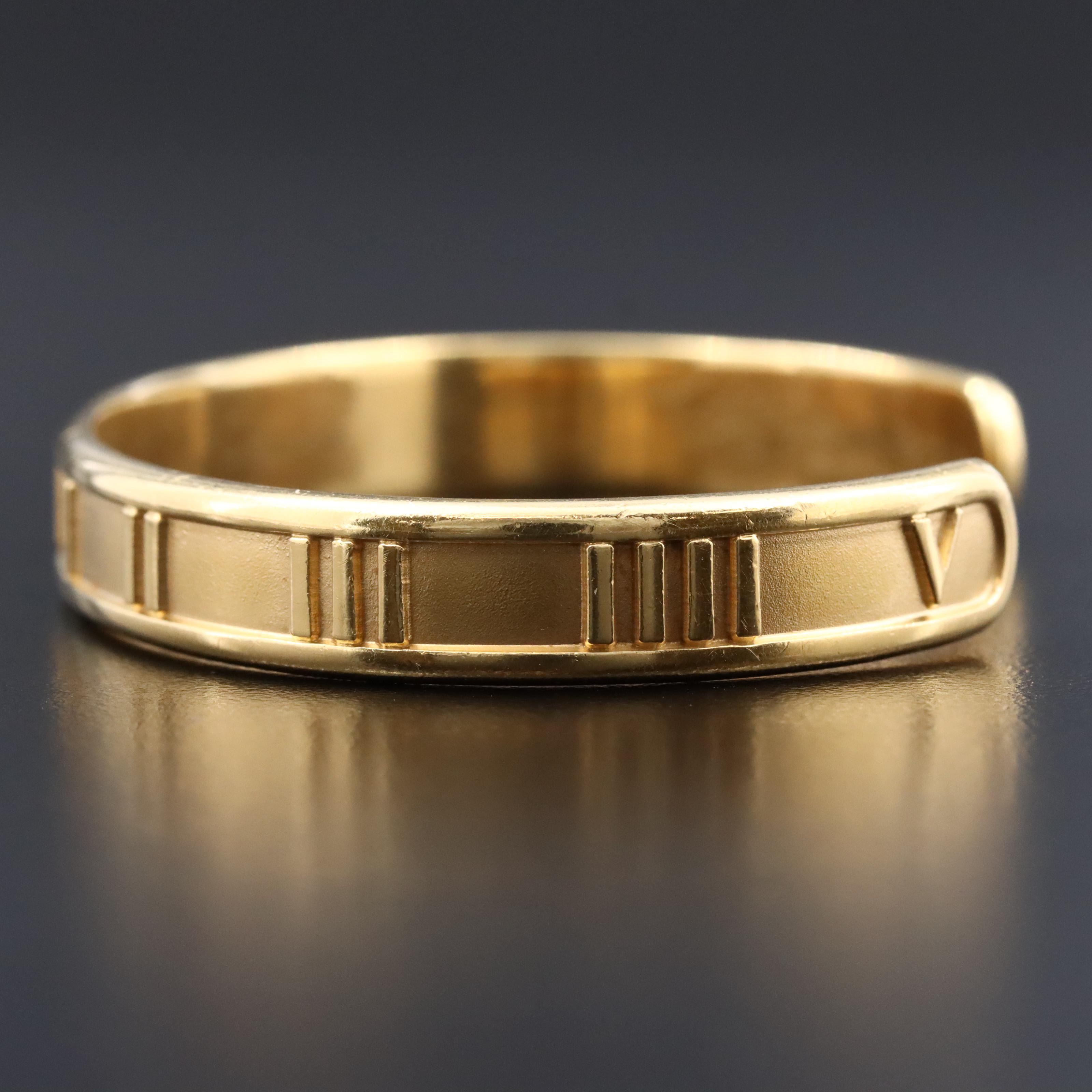 Tiffany & Co. Atlas 18K Cuff Bracelet