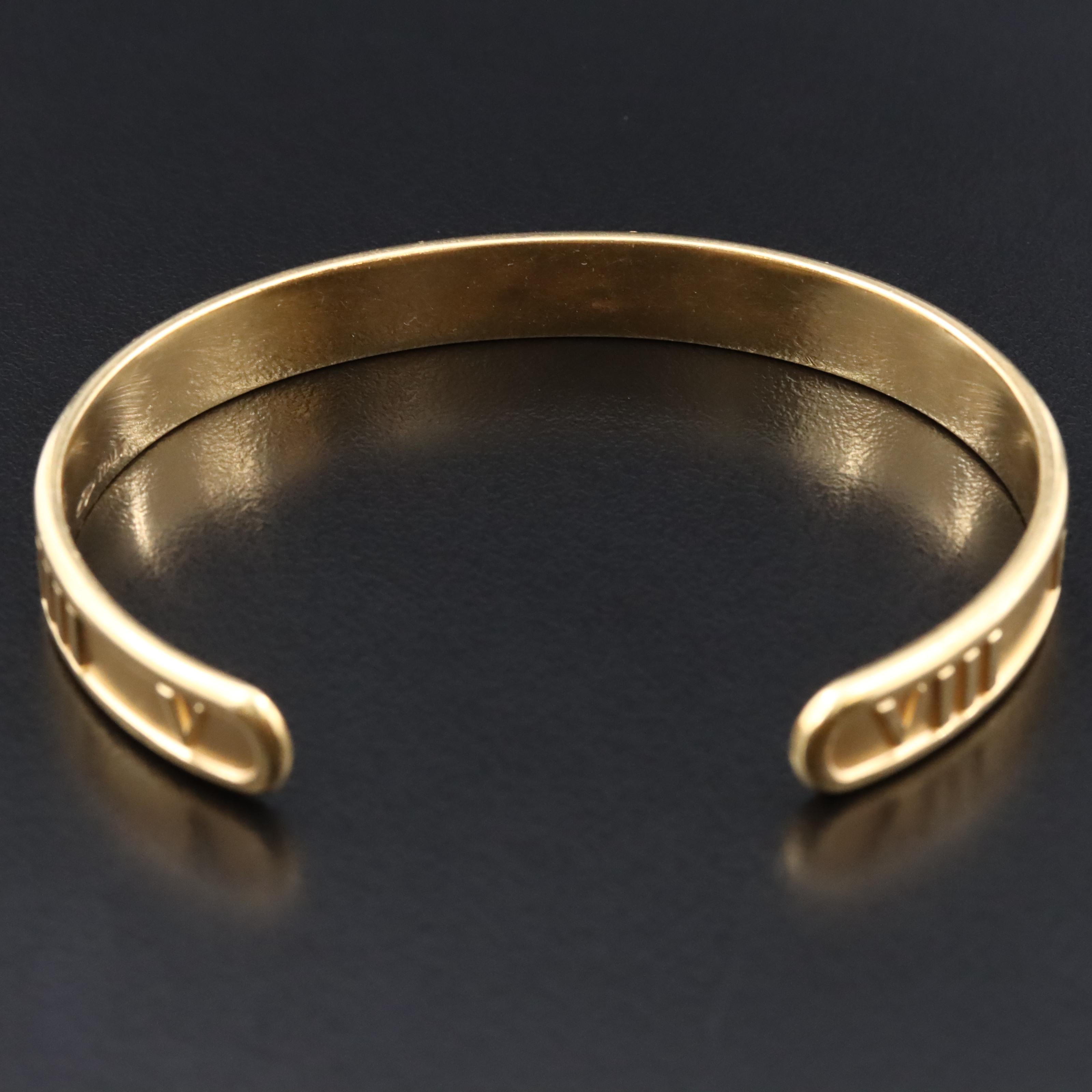 Tiffany & Co. Atlas 18K Cuff Bracelet