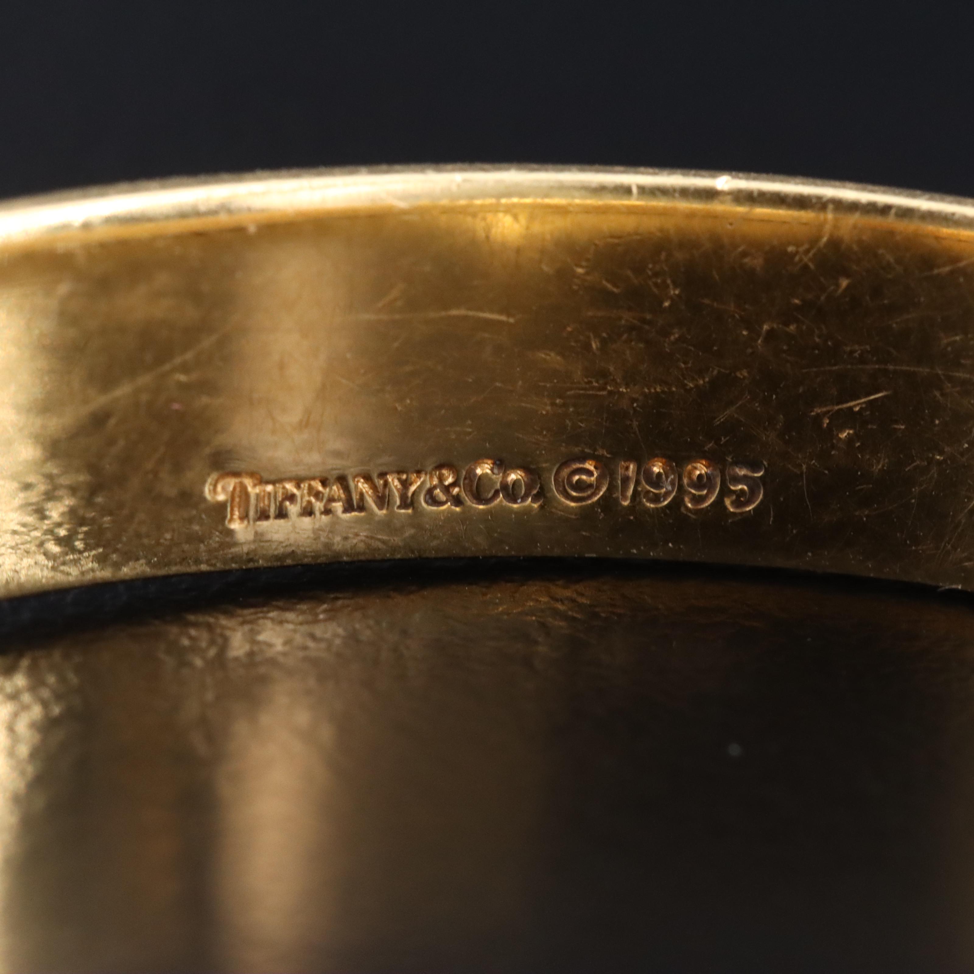 Tiffany & Co. Atlas 18K Cuff Bracelet