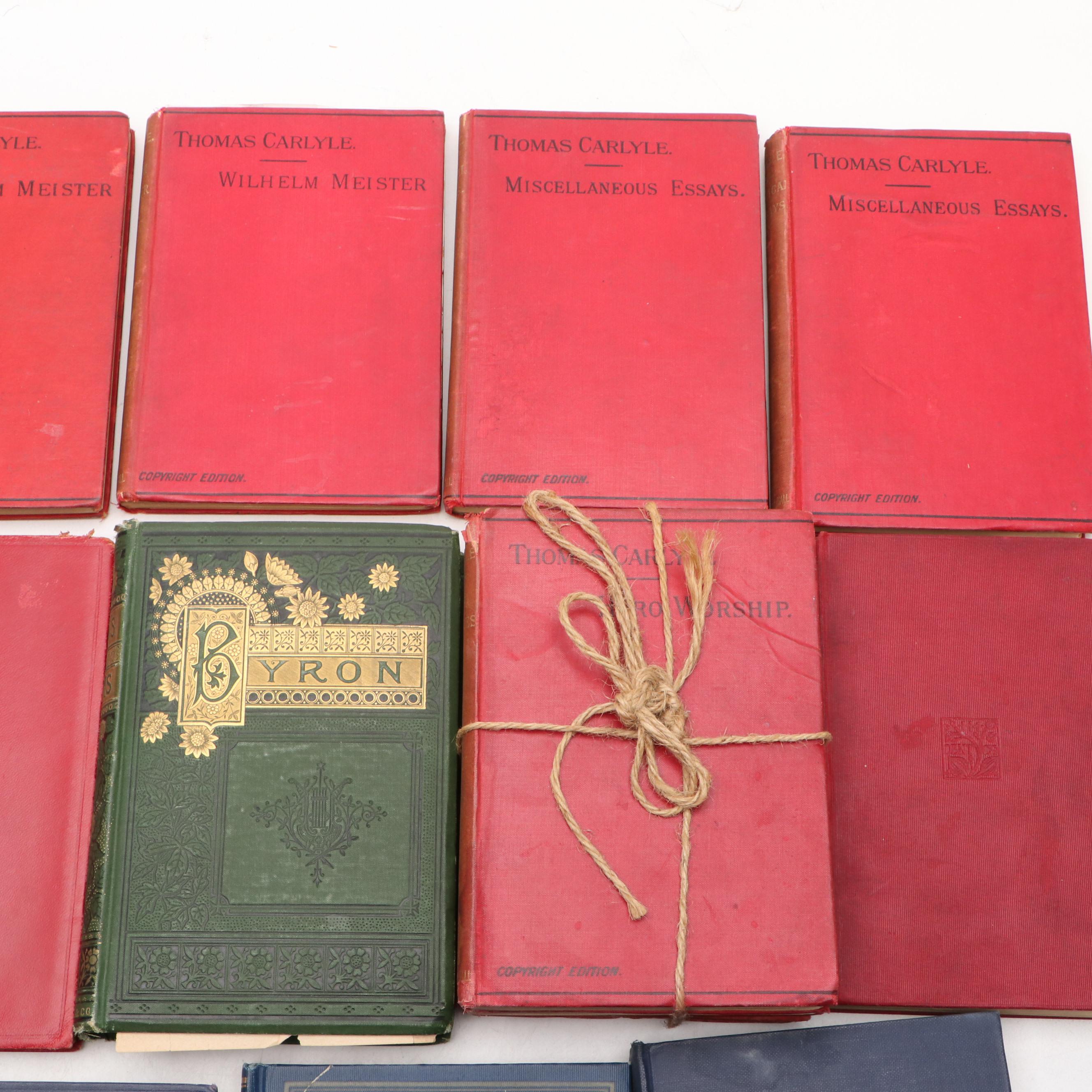 Household Edition "Dombey and Son" by Charles Dickens and More Books