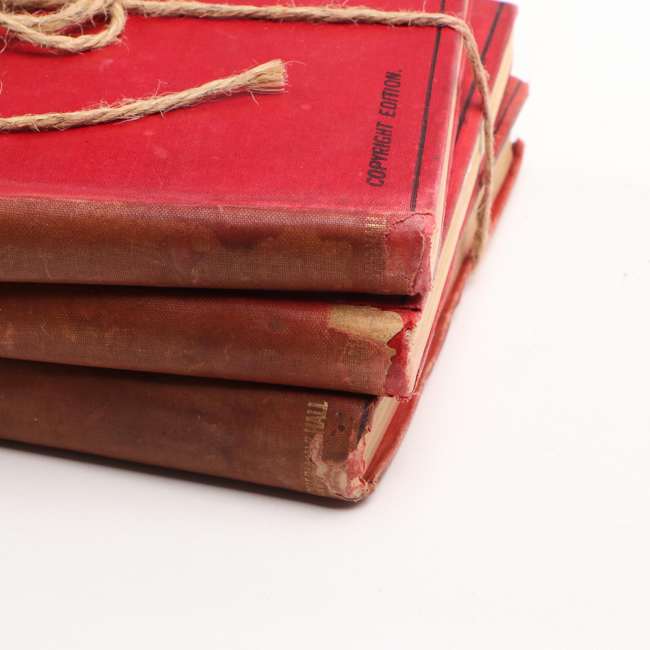 Household Edition "Dombey and Son" by Charles Dickens and More Books