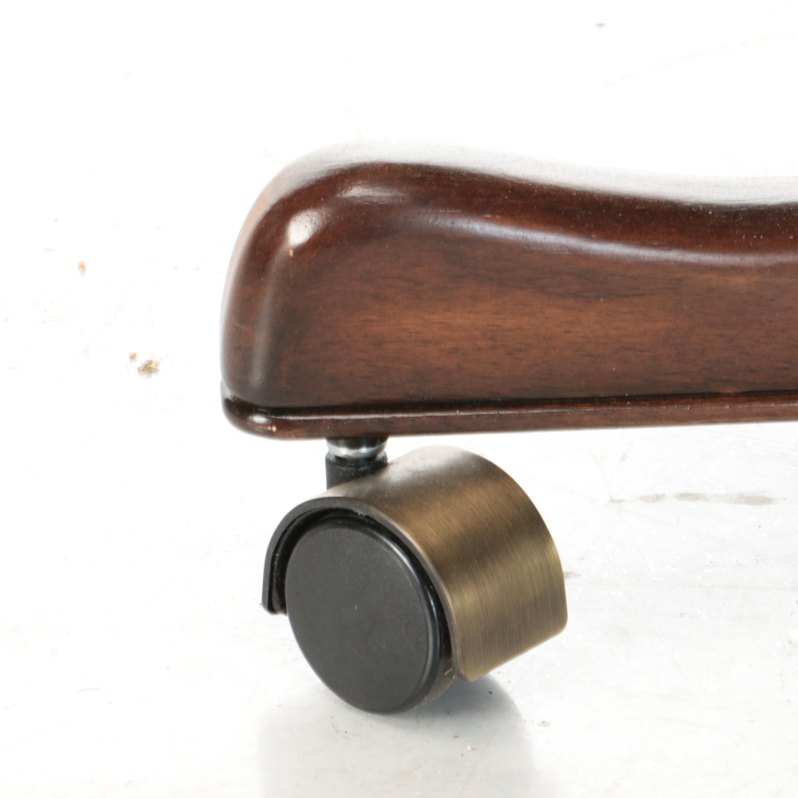 Leather Swivel Desk Chair