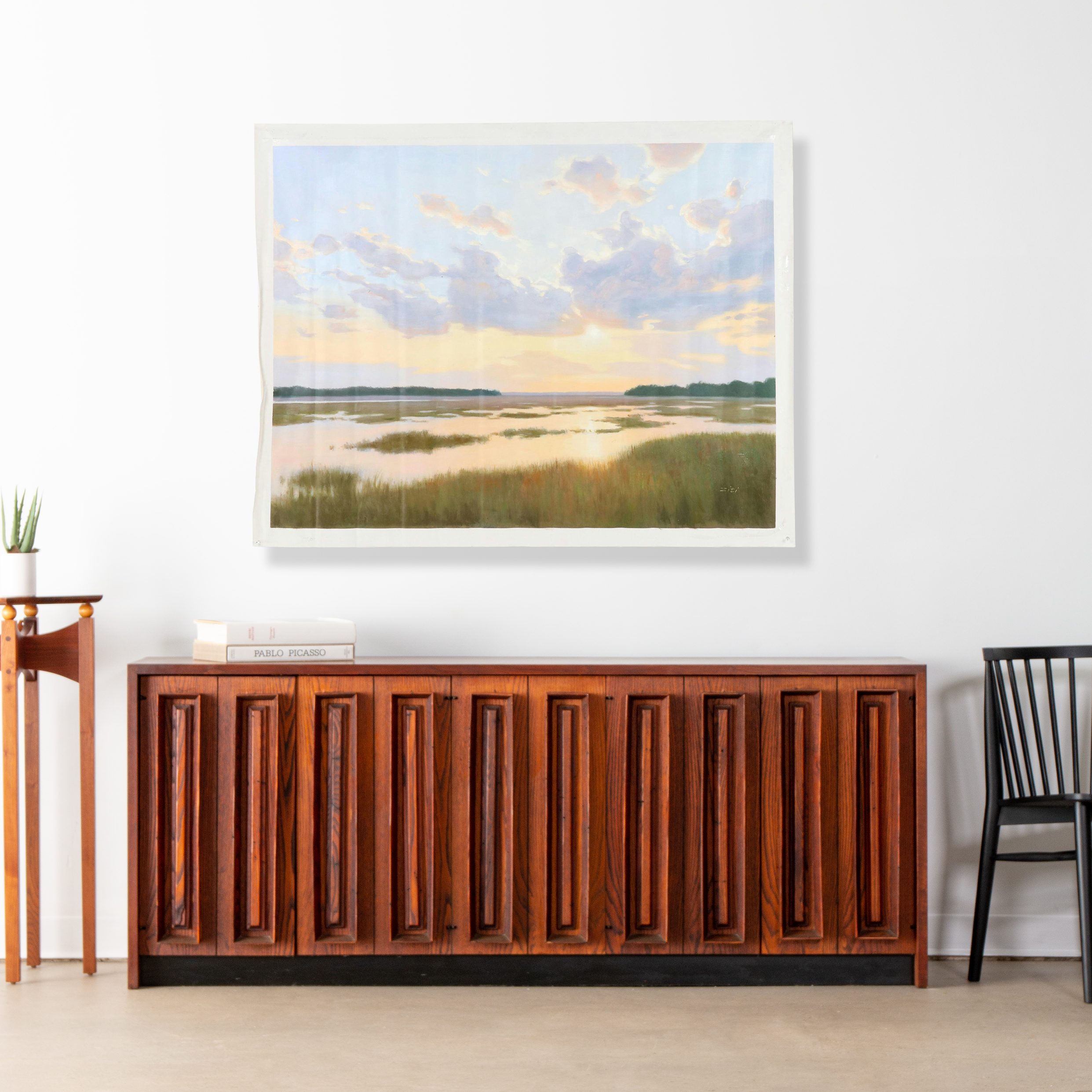 Ziti Landscape Oil Painting, 21st Century