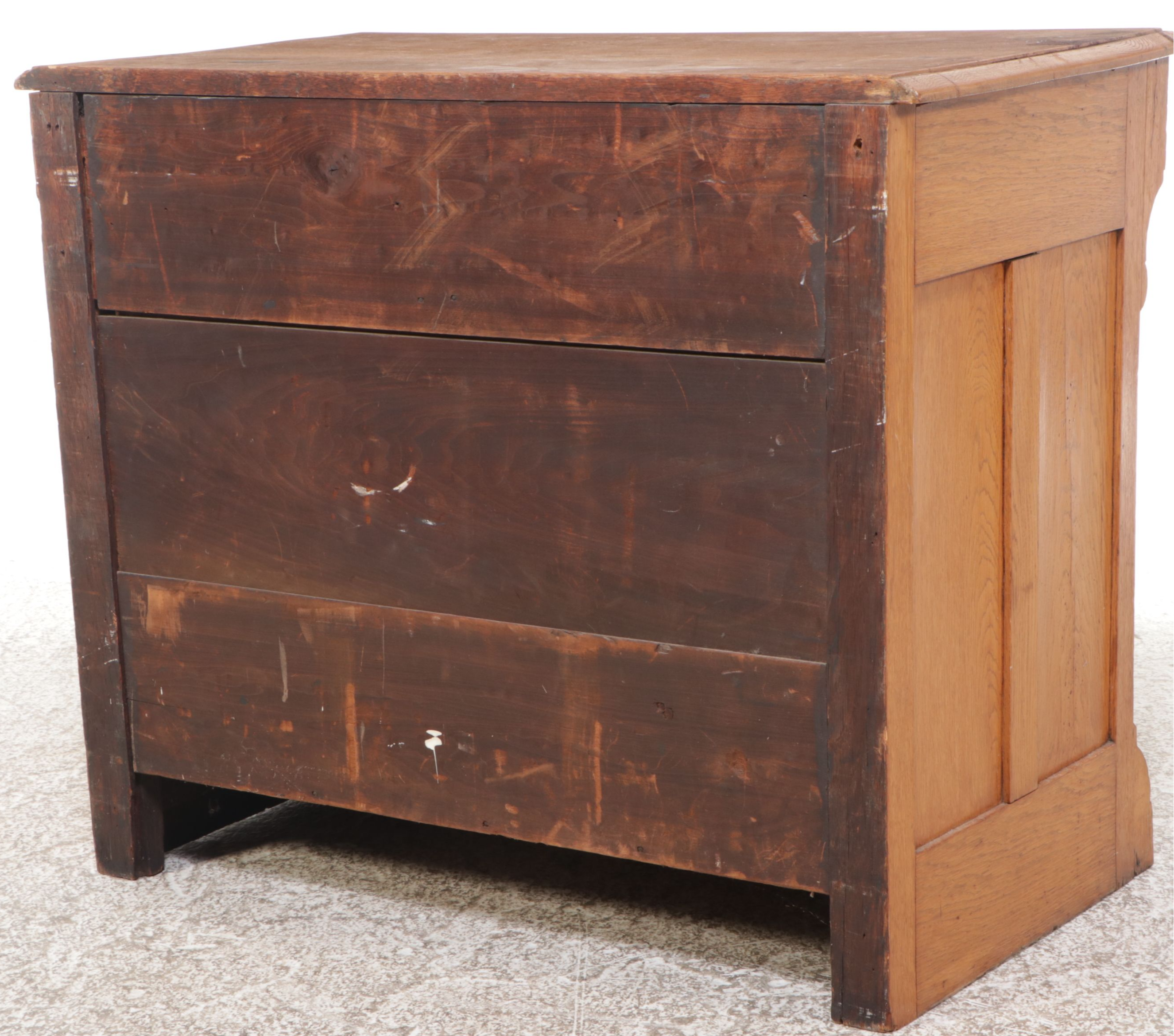 Victorian Oak Cabinet, Late 19th/ Early 20th Century