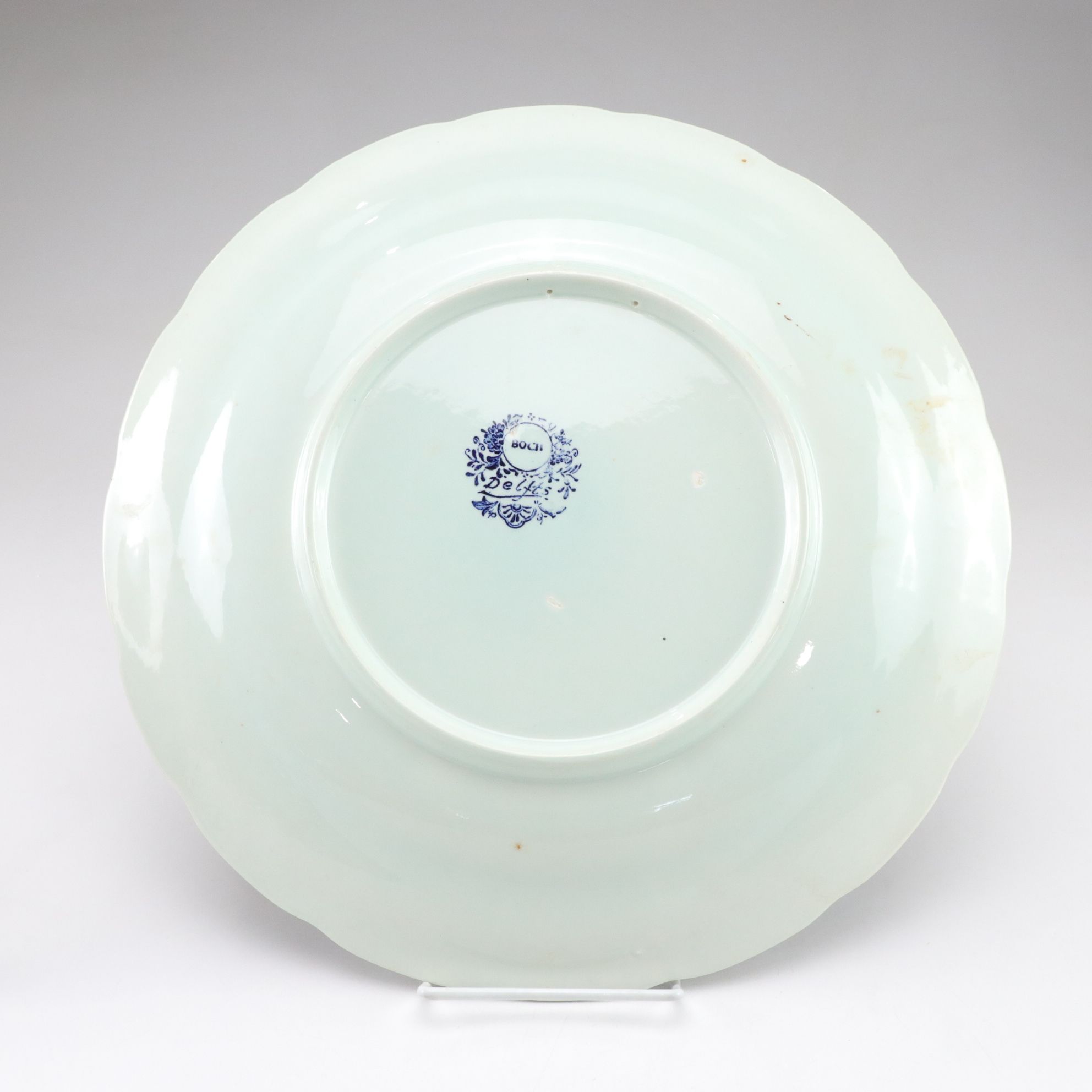 Delft Porcelain Wall Plates, Napkin Rings & Piggy Bank