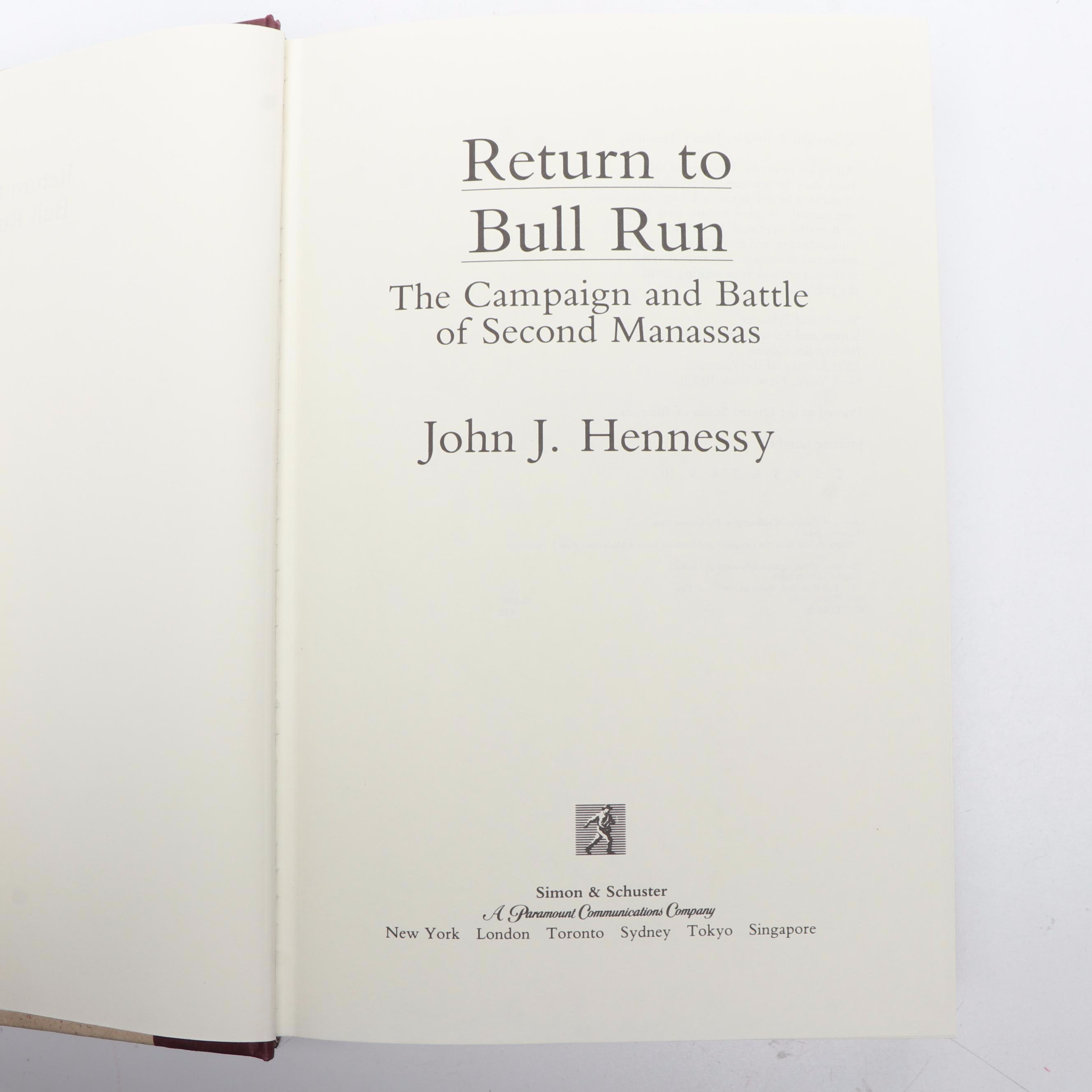 First Edition "Chancellorsville, 1863" and More Civil War Books and Maps