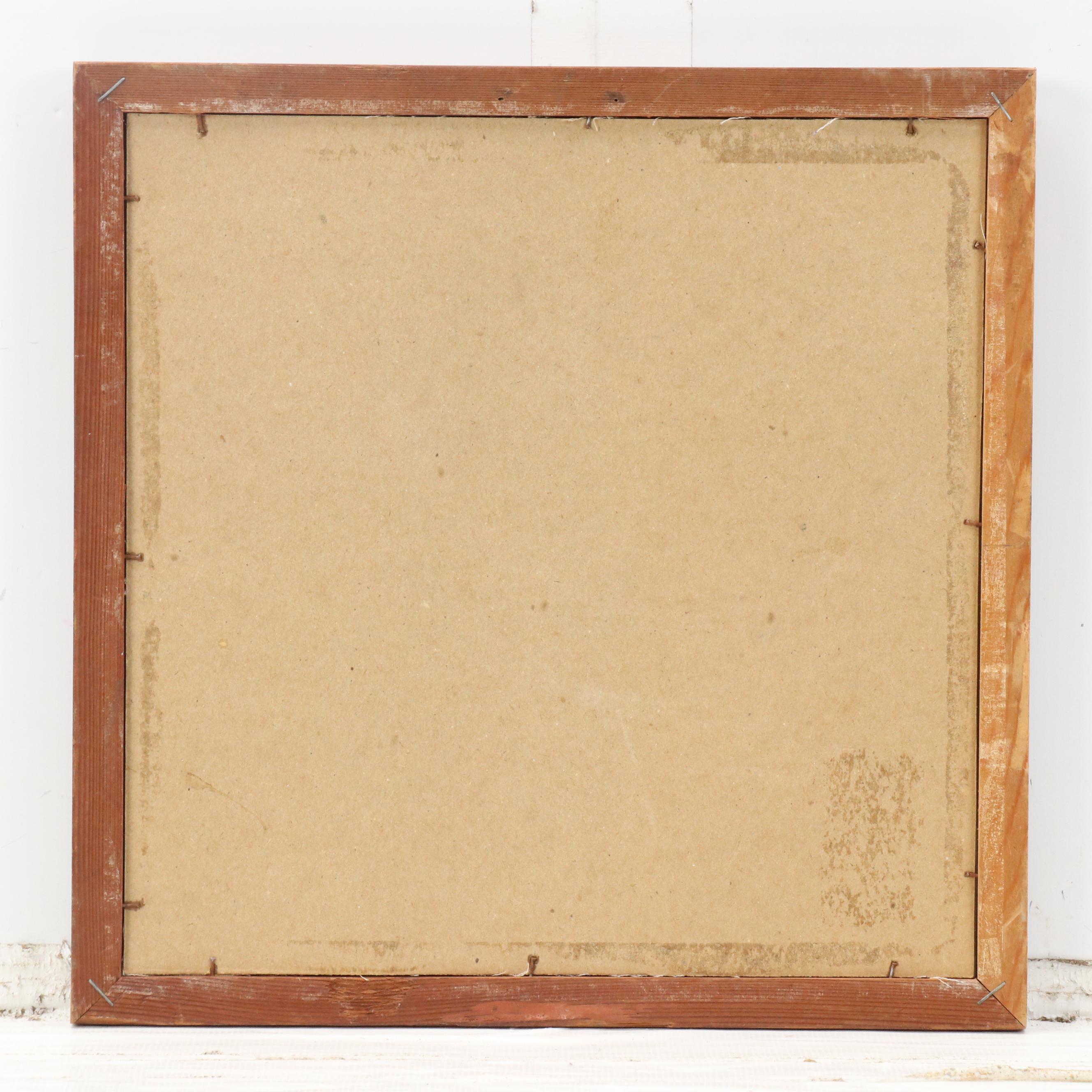 Block-Printed Cotton Textile Depicting Woodpecker