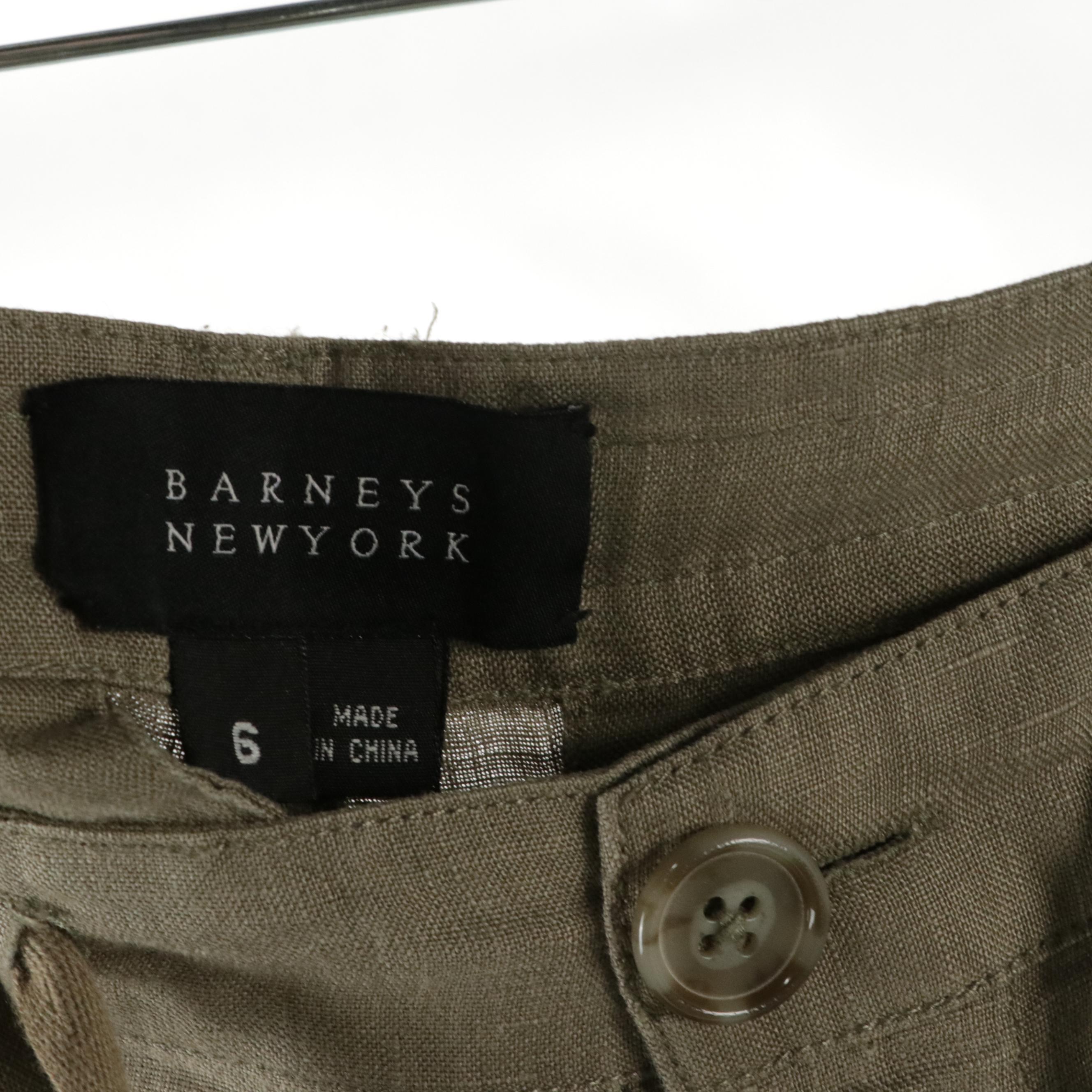 Kathryn Conover Quilted Satin Jacket, Barneys New York & Other Linen Pants, More